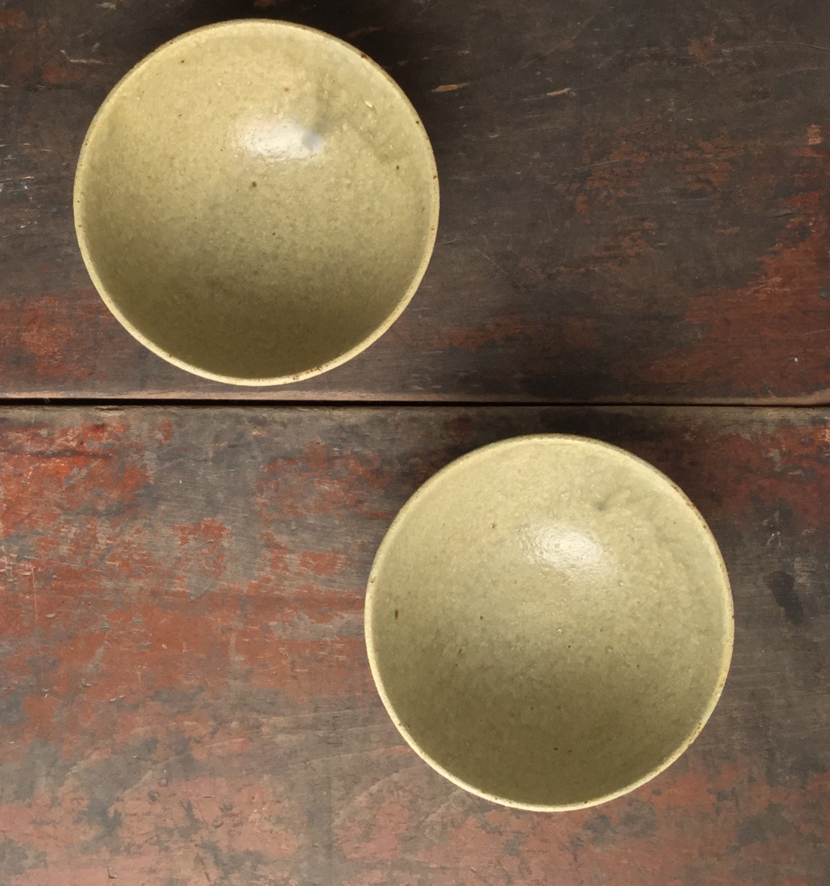 【恵山・小林耶摩人】 ボウルS 灰釉 φ13.5㎝×h6.5㎝ - 画像2