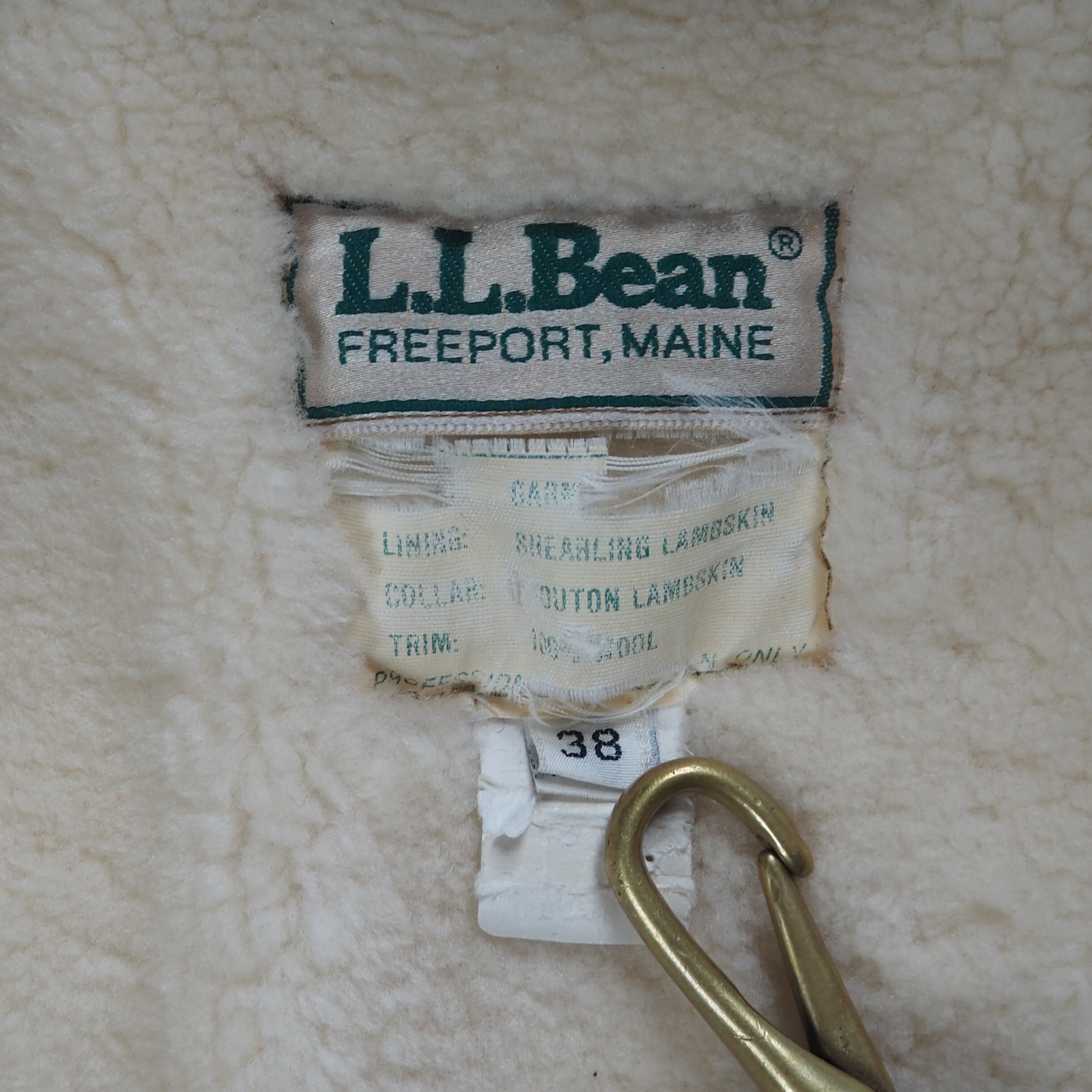 【9/23 20:00入荷】L.L. Bean G-1 レザージャケット の画像 10