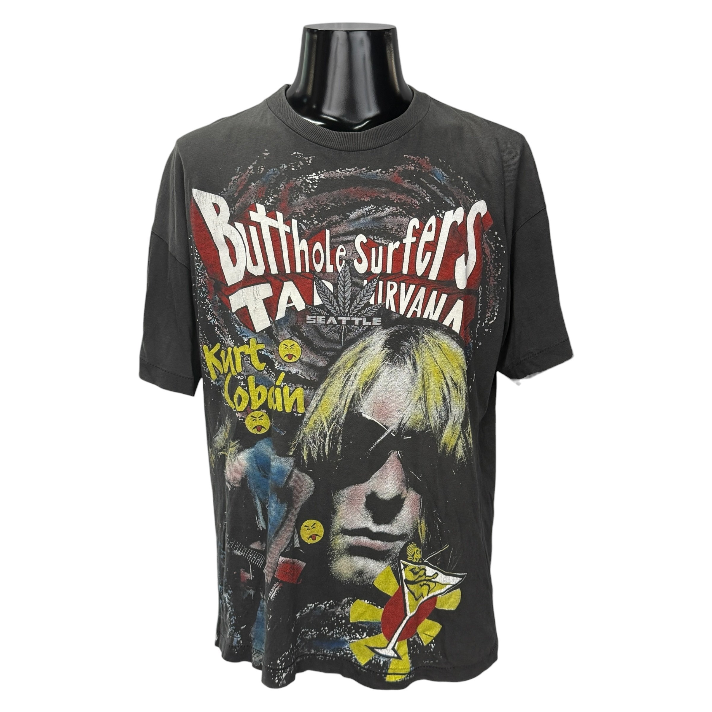 【NIRVANA x Butthole Surfers x TAD】ニルヴァーナ Vintage Tシャツ