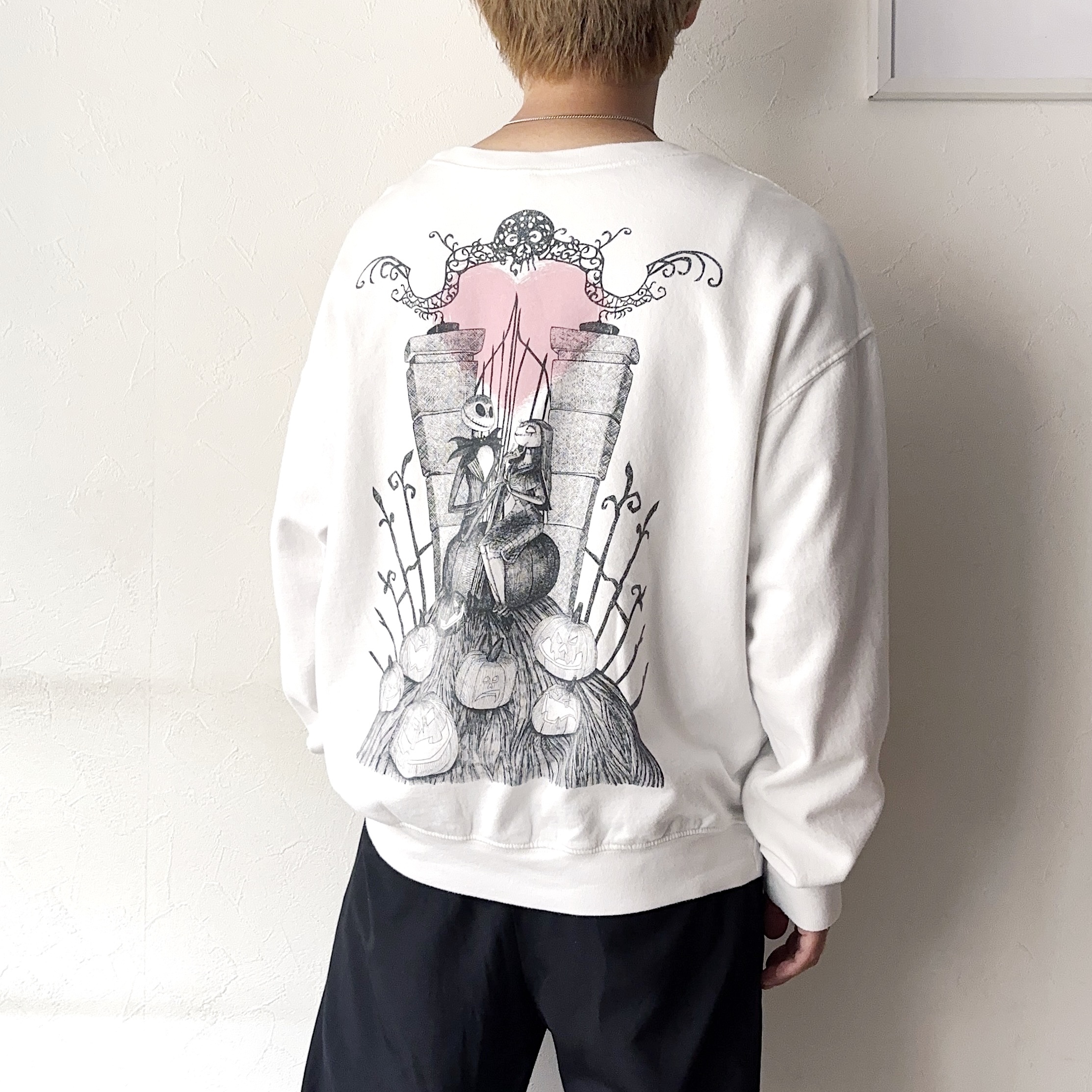 Y2K【Disney】"THE NIGHTMARE BEFORE CHRISTMAS" Sweat の画像 4