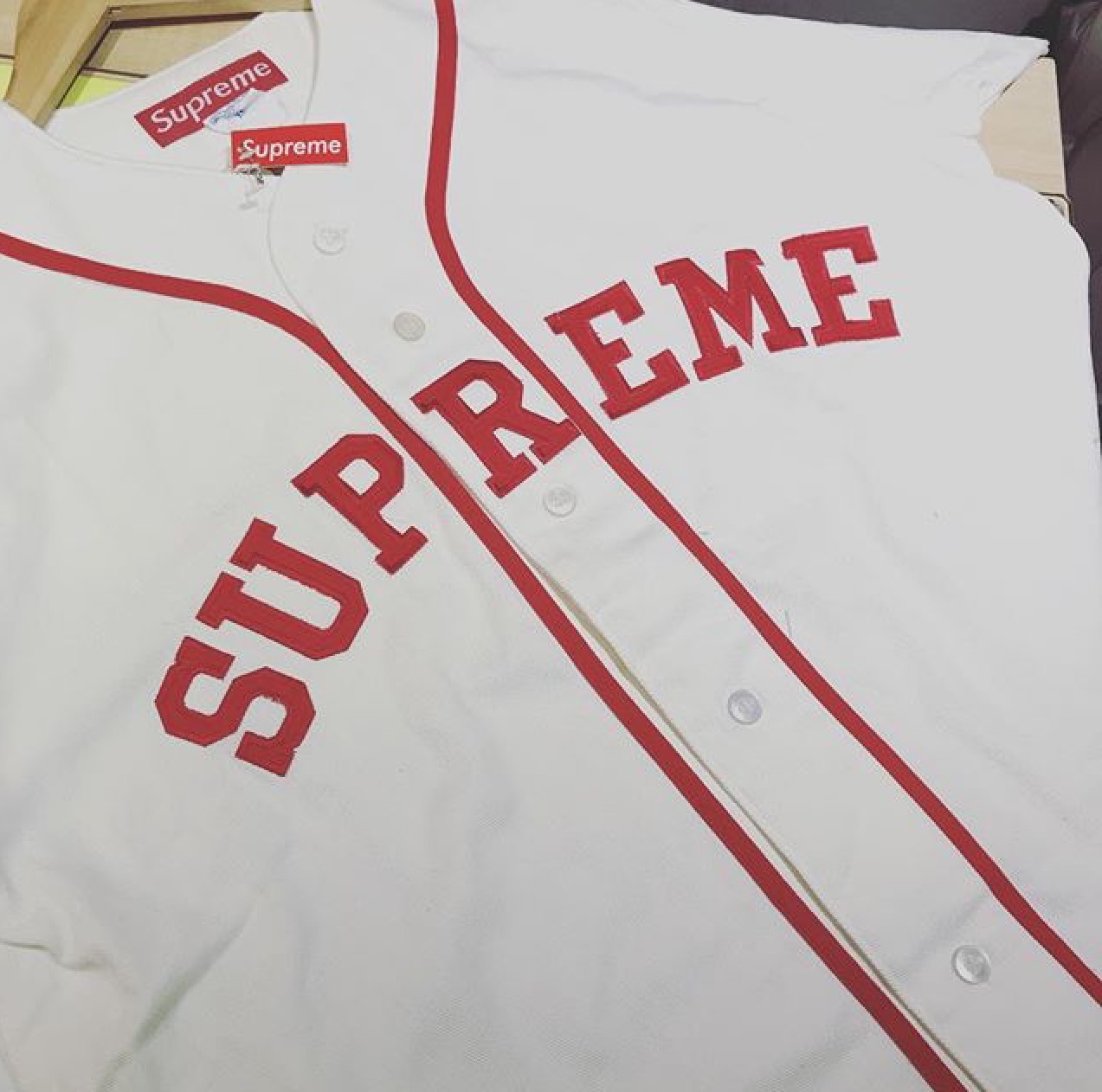 Supreme ベースボールシャツ Room Supreme ベースボールシャツ Room