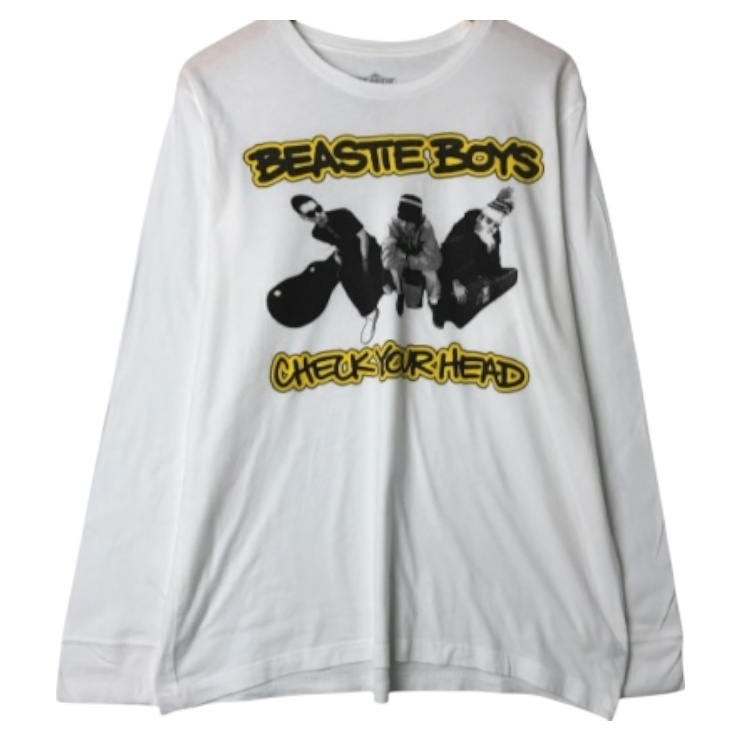【BEASTIE BOYS】ビースティ・ボーイズ CHECK YOUR HEAD ロングTシャツ L