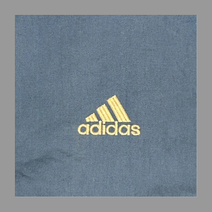 90s adidas アディダス 刺繍ロゴ ナイロンジャケット テック系 ヴィンテージ の画像 5