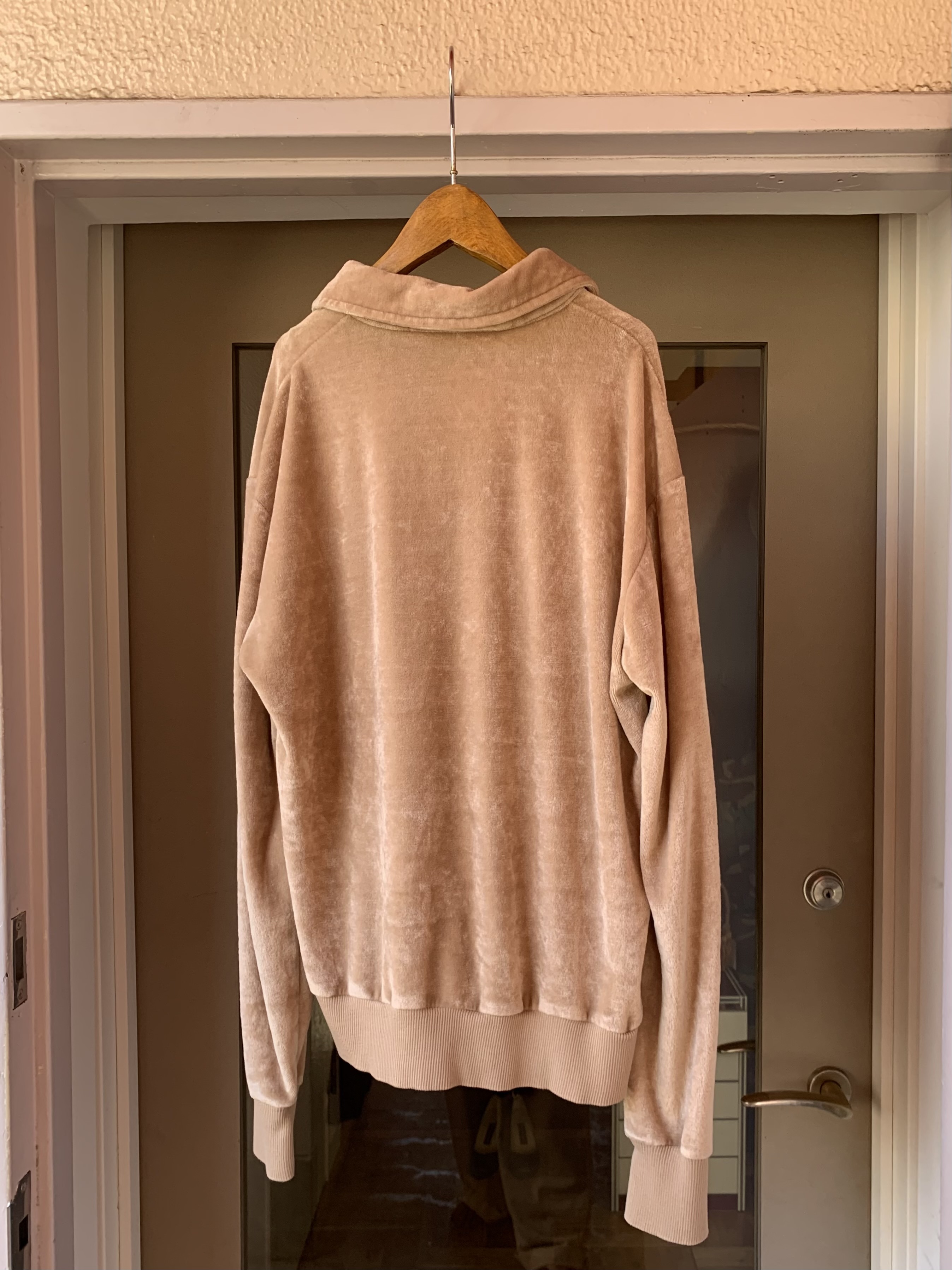 ~1990s velour tops ④ の画像 5