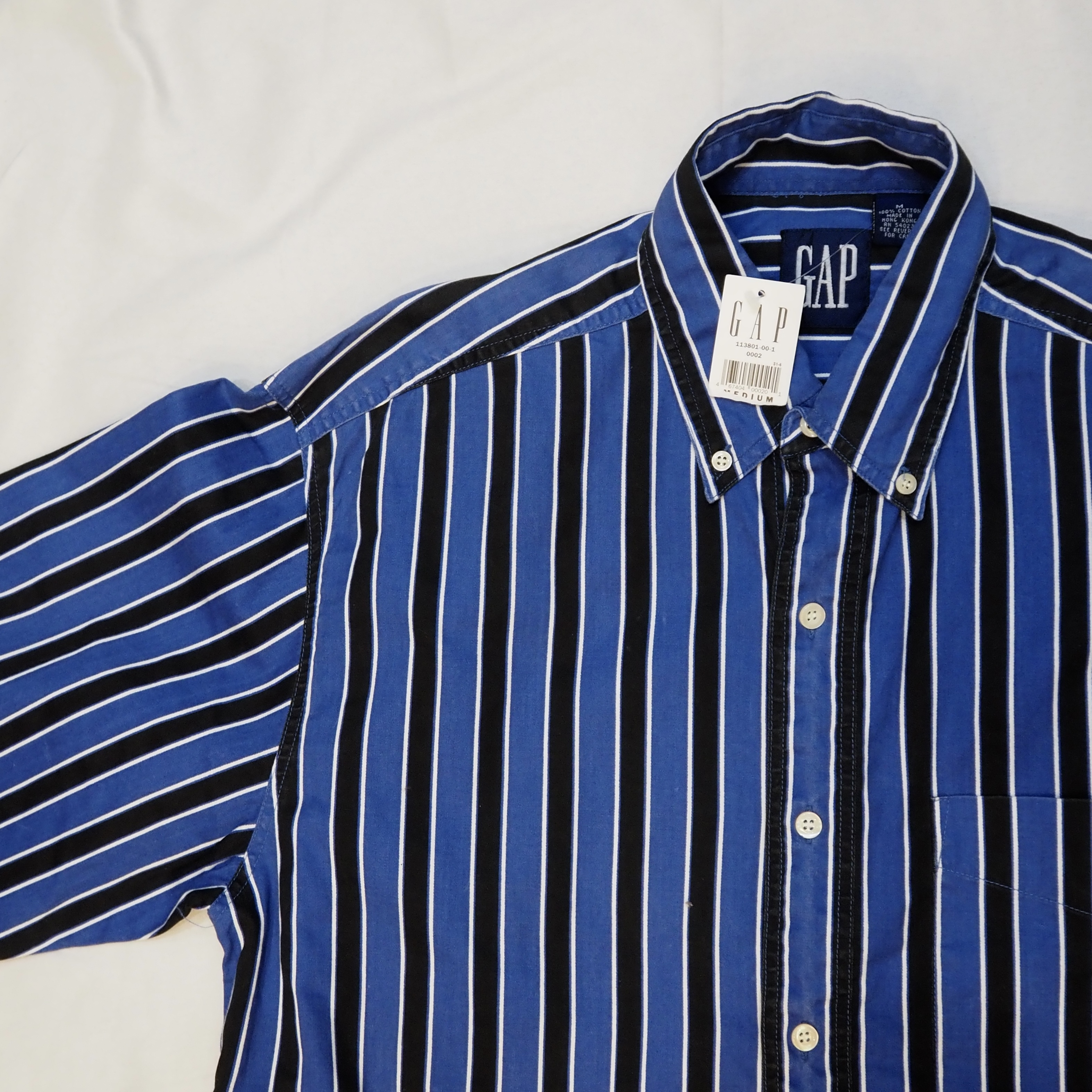 90’s OLD GAP BDシャツ デッドストック Mサイズ の画像 2