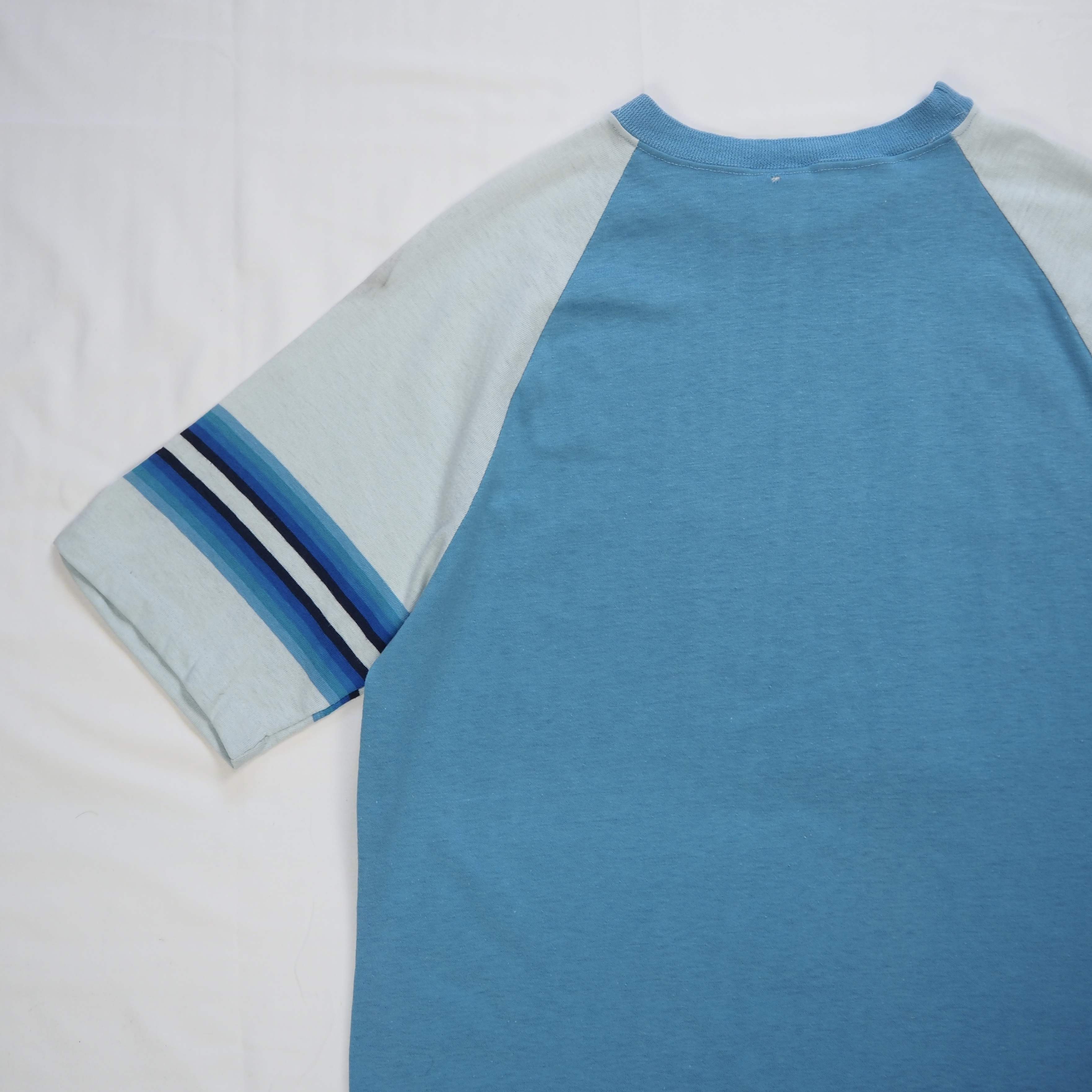 80’s Hang Ten Tシャツ ブルー Mサイズ の画像 13