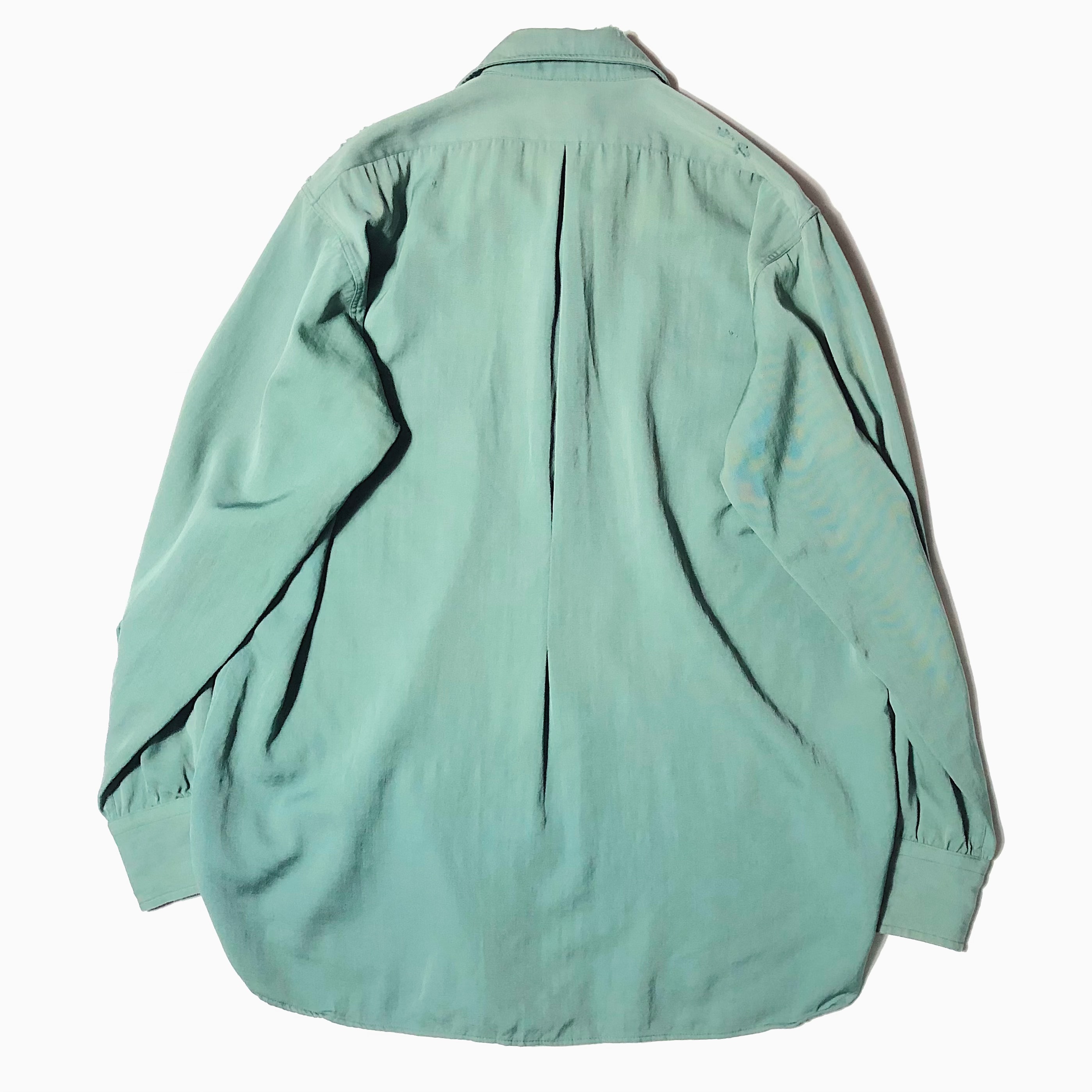 Vintage 40's【LeviStrauss DeLuxe】Worsted Gabardine Shirt の画像 2
