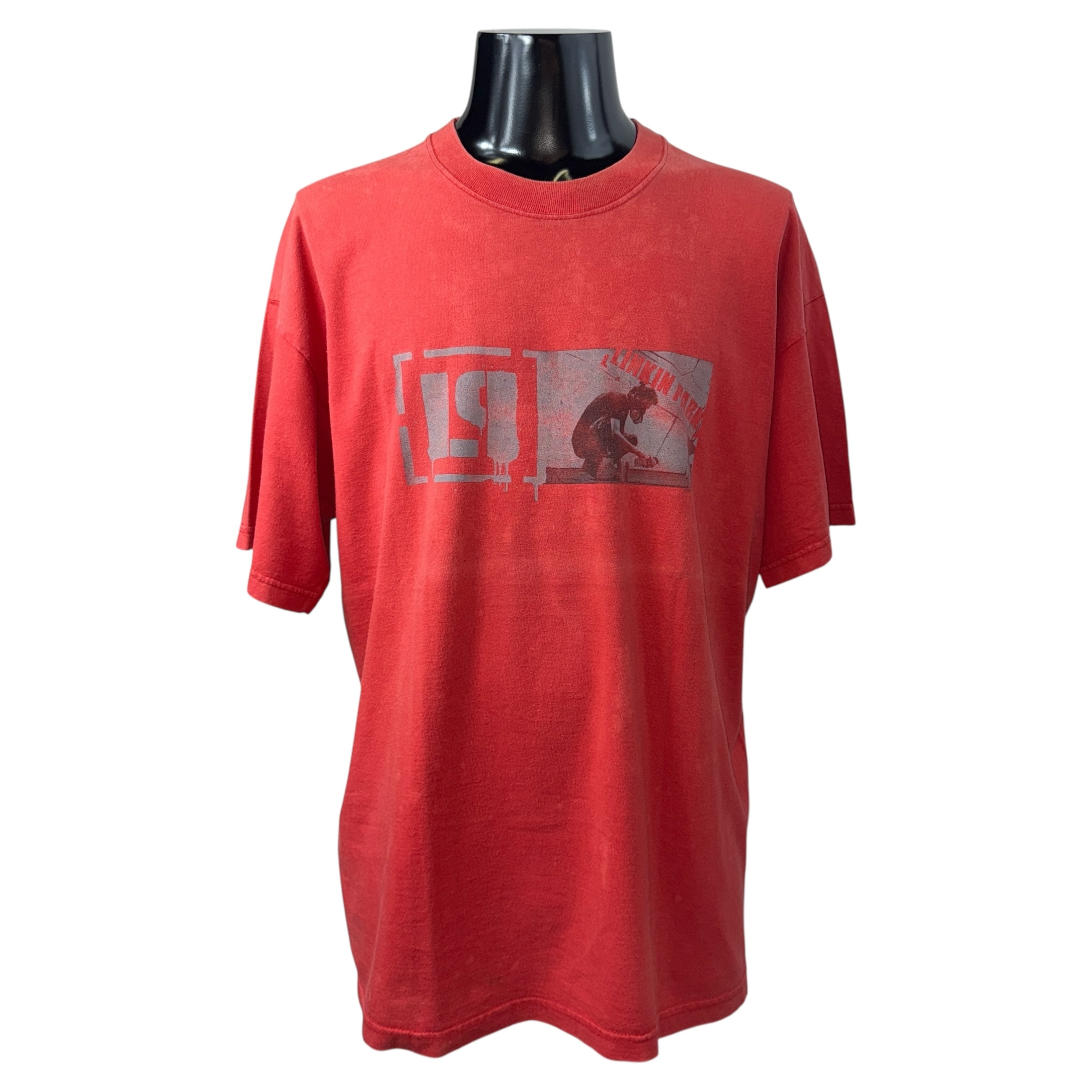 【LinkinPark】リンキン・パーク グラフィック Tャツ  レッド XL