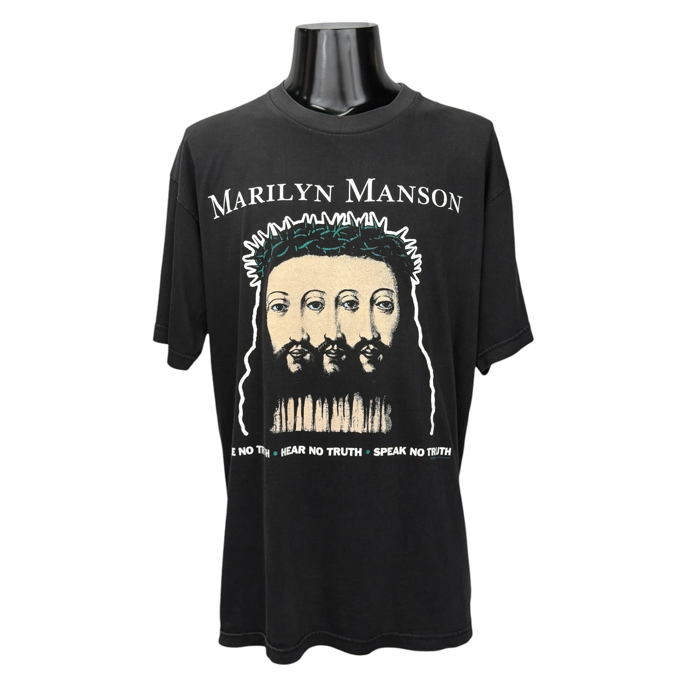 【MARILYN MANSON】マリリンマンソン “BELIEVE” 90’s Vintage Tシャツ