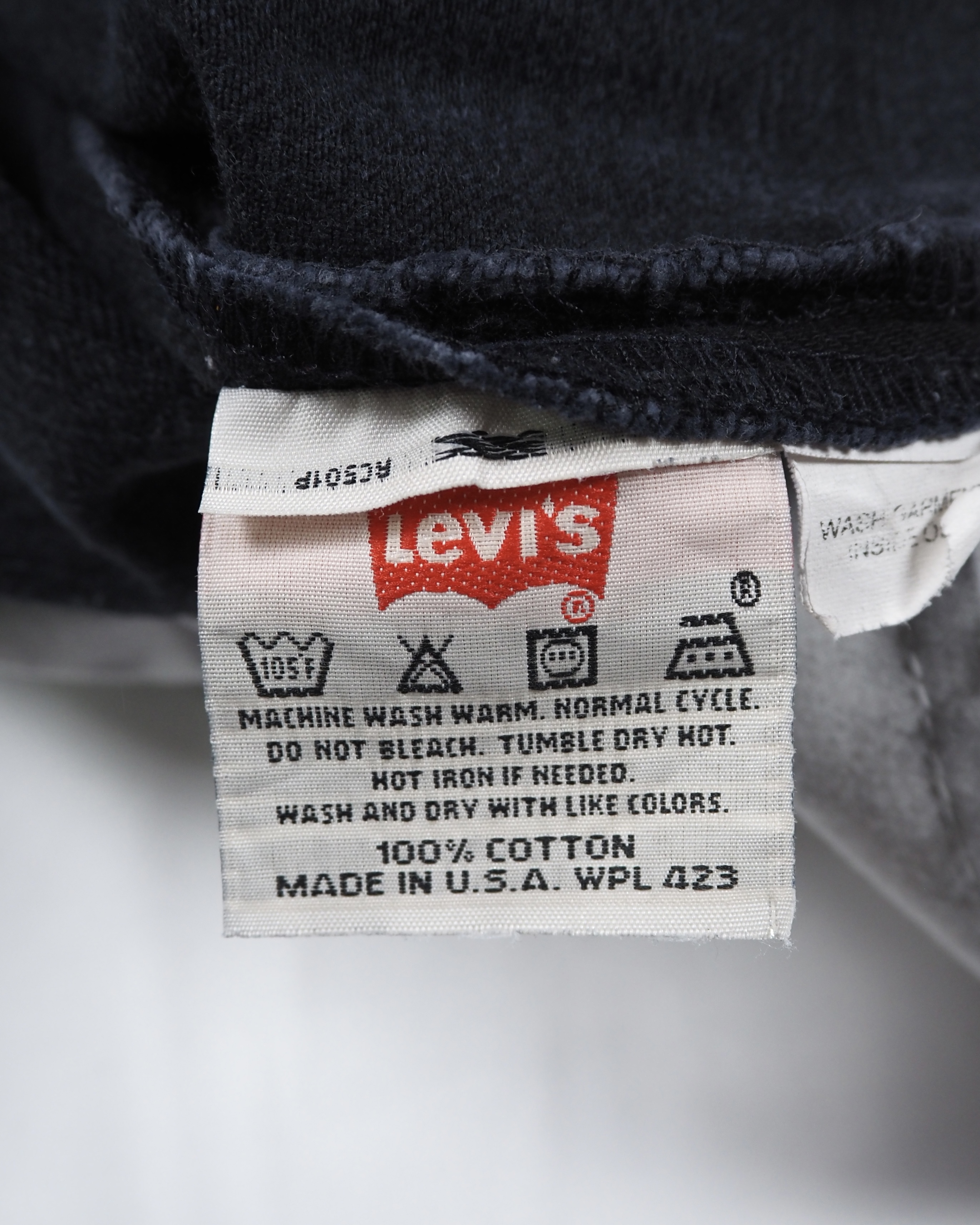 【VCM入荷】90’s Levi’s 501 ブラックデニム 34×30 ゴールデンサイズ！ の画像 9