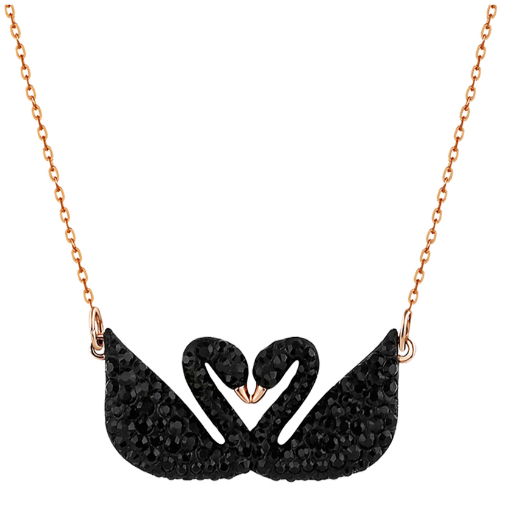 スワロフスキー ネックレス レディース Swarovski アイコニックスワンダブル Iconic Swan Double ペンダント ギフトにも Swarovski Jw Marcury