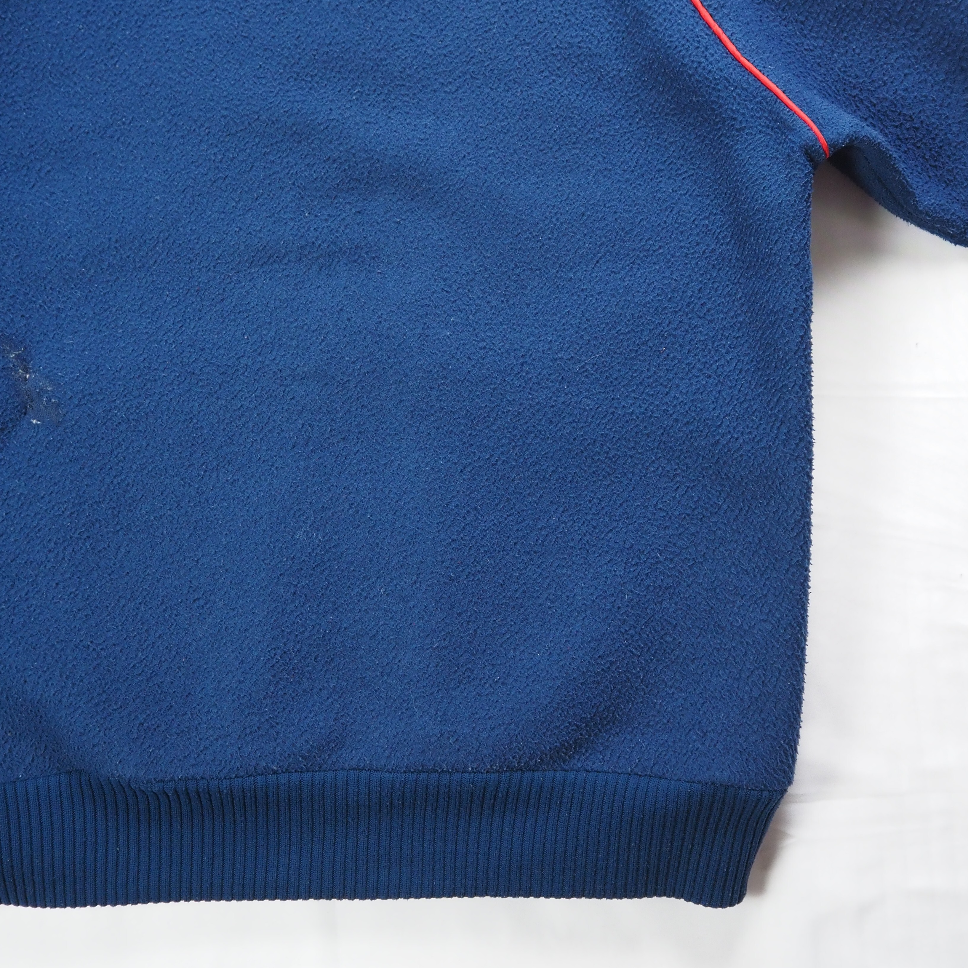 【9/23 20:00入荷】80's Patagonia フリースプルオーバージャケット ネイビー の画像 18