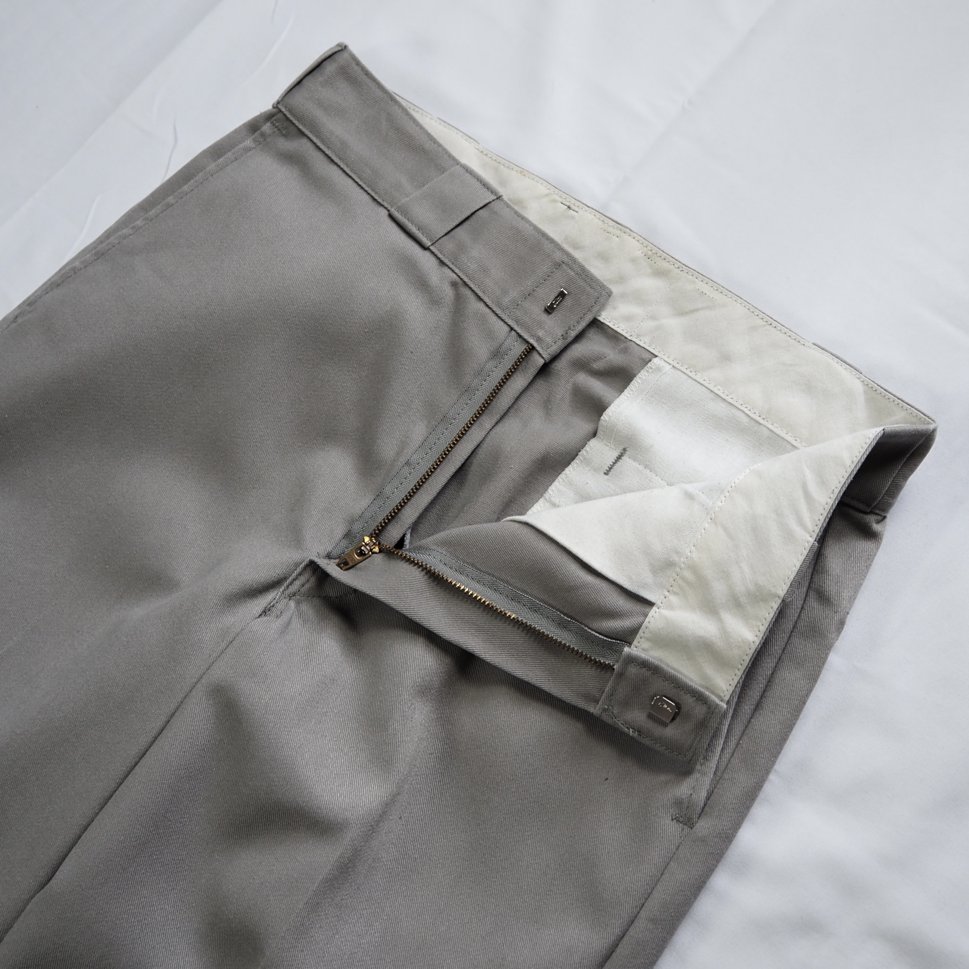 90’s Dickies 874 グレー アメリカ製 実寸30×30 の画像 3