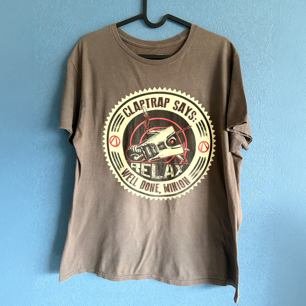 Gearbox Software Borderlands Claptrap【古着/Tシャツ】