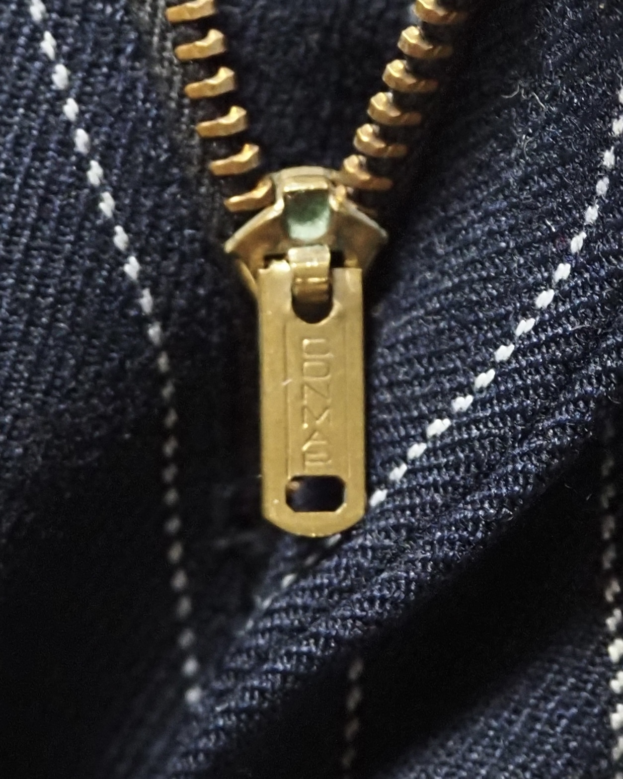 50’s Wool Slacks ストライプ ネイビー×ホワイト の画像 8