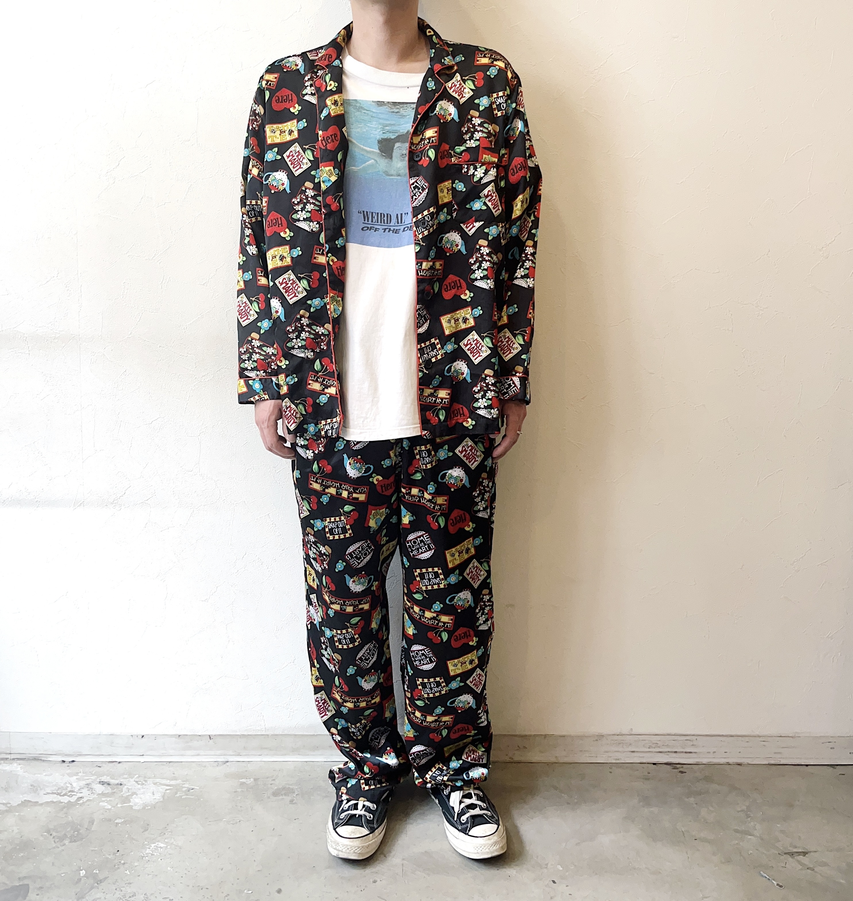 Y2K【MARY ENGELBREIT】"SNAP OUT OF IT." Pajama Set-up の画像 5