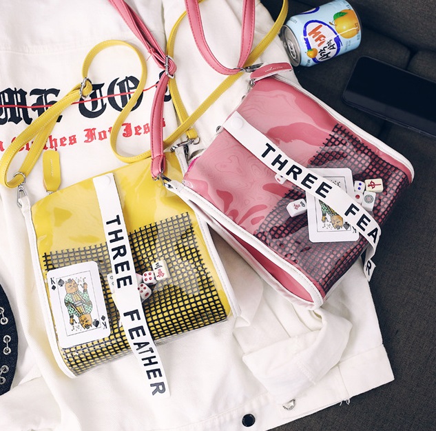 18ss オルチャン 韓国 ナイロンショルダーバック 韓国ファッション Style H