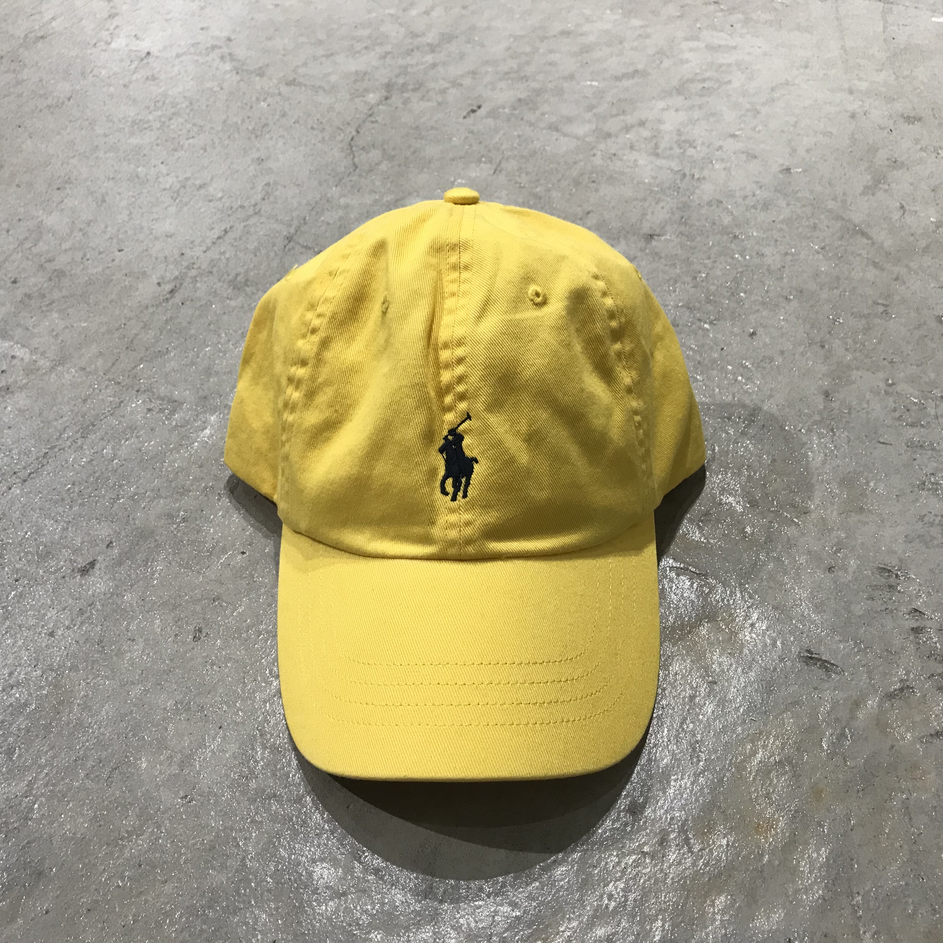 polo ralph lauren yellow cap