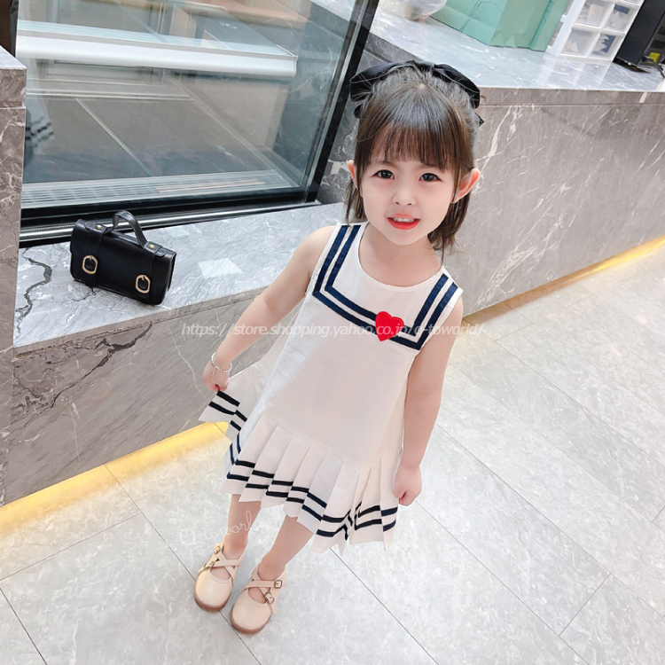 80 130 ワンピース マリン ハート プリーツ 韓国版 女の子 韓国子供服 子供服 Q Toworld キュートワールド 子供 服 メール便は何点でも送料の合計は280円 80 130 ワンピース マリン ハート プリーツ 韓国版 女の子 韓国子供服 子供服 Q Toworld キュートワールド 子供 服 メール便は何点でも送料の合計は280円