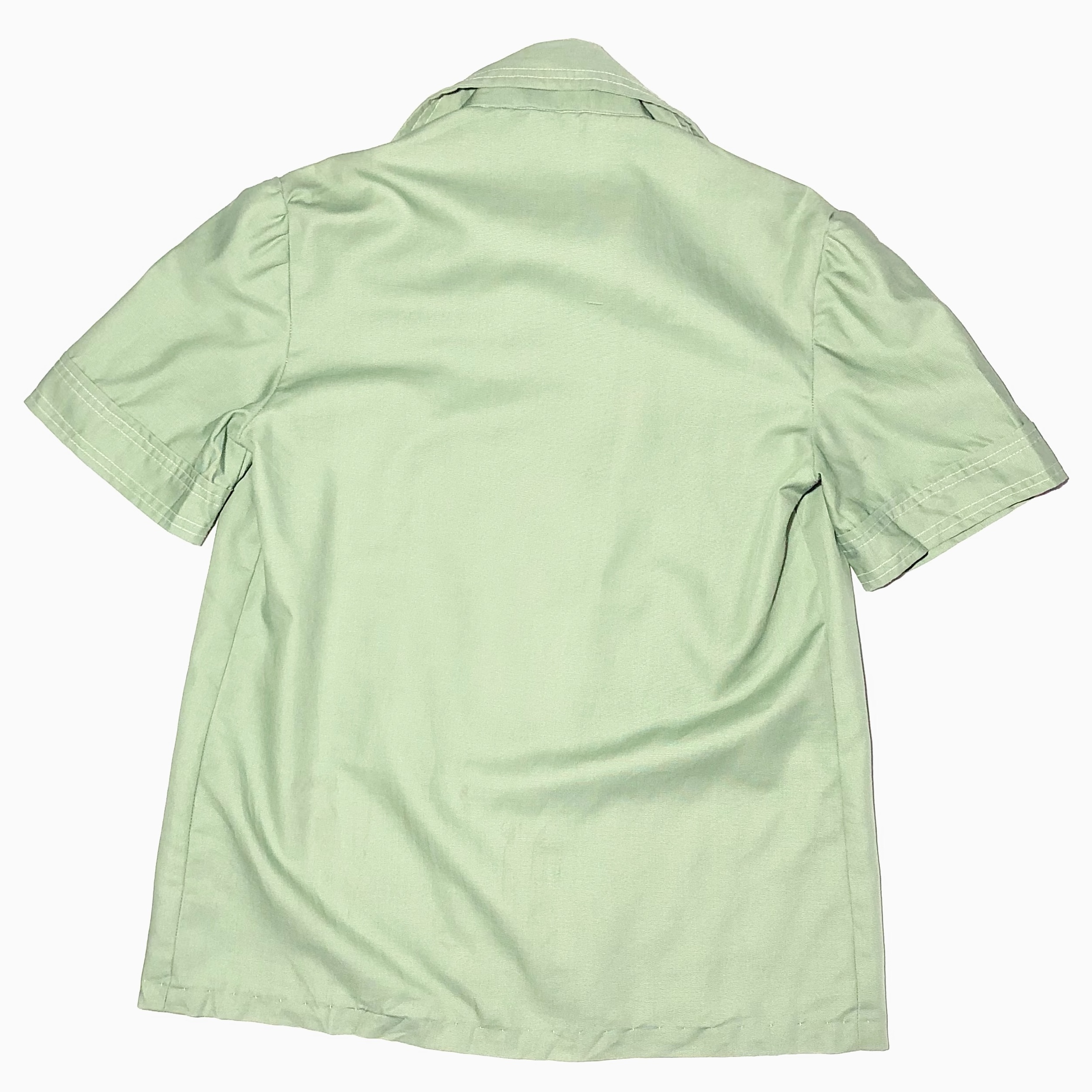 Vintage 60〜70's Short Sleeve Zip-up Shirt の画像 2