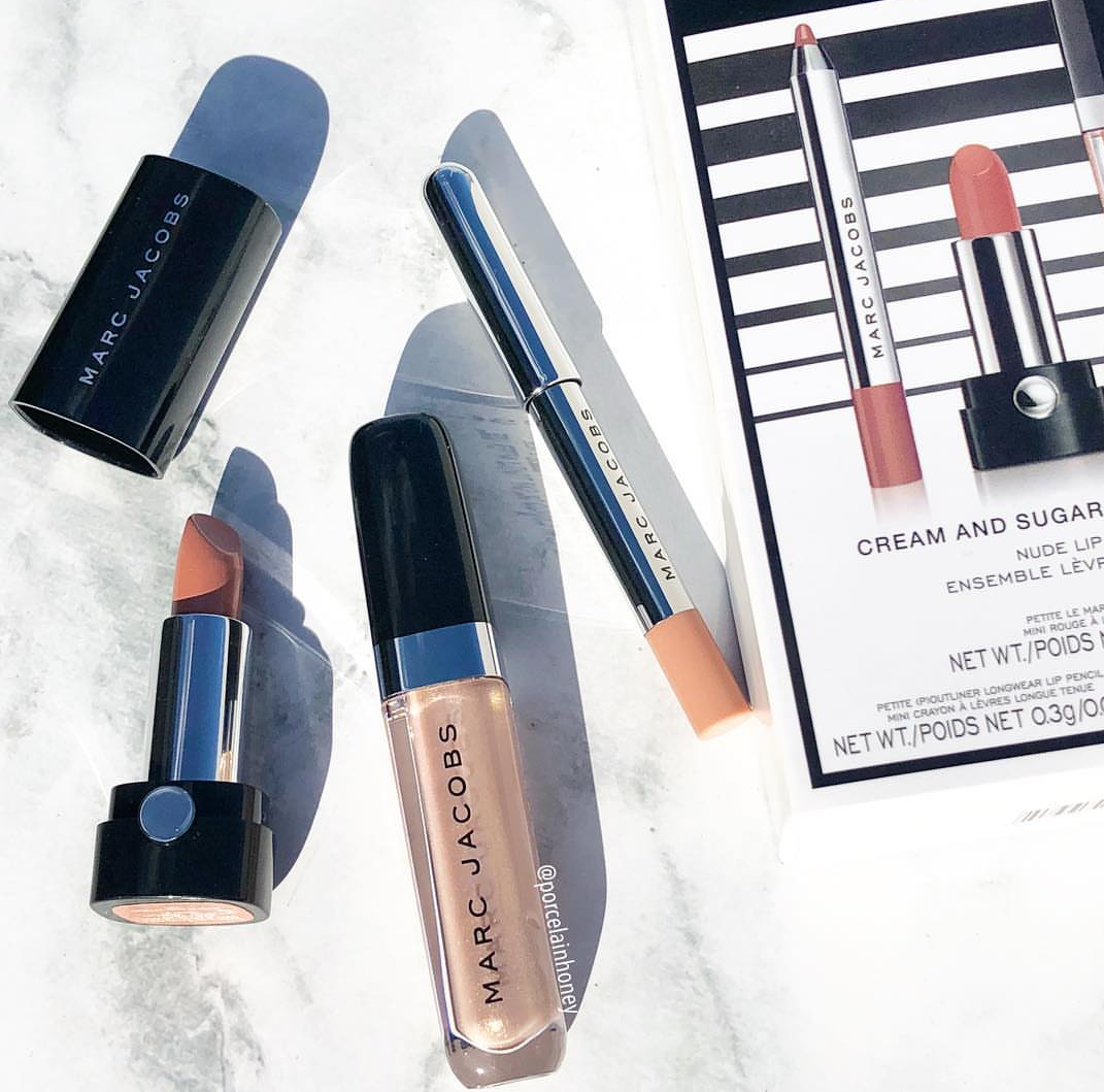 Marc Jacobs クリーム シュガー リップトリオ Make The Face