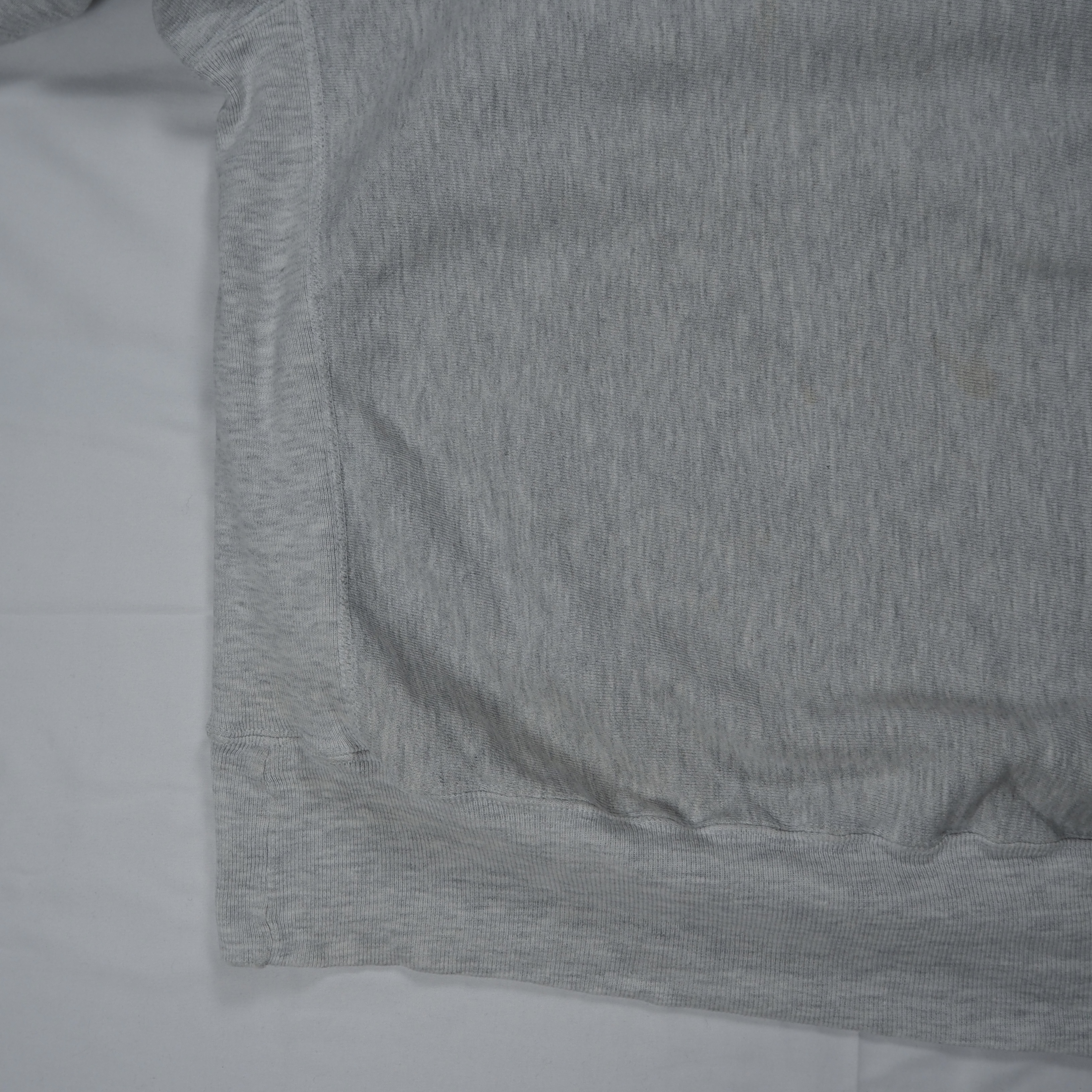 90’s Champion R.W. カラーネック グレー ワンポイント XL の画像 8