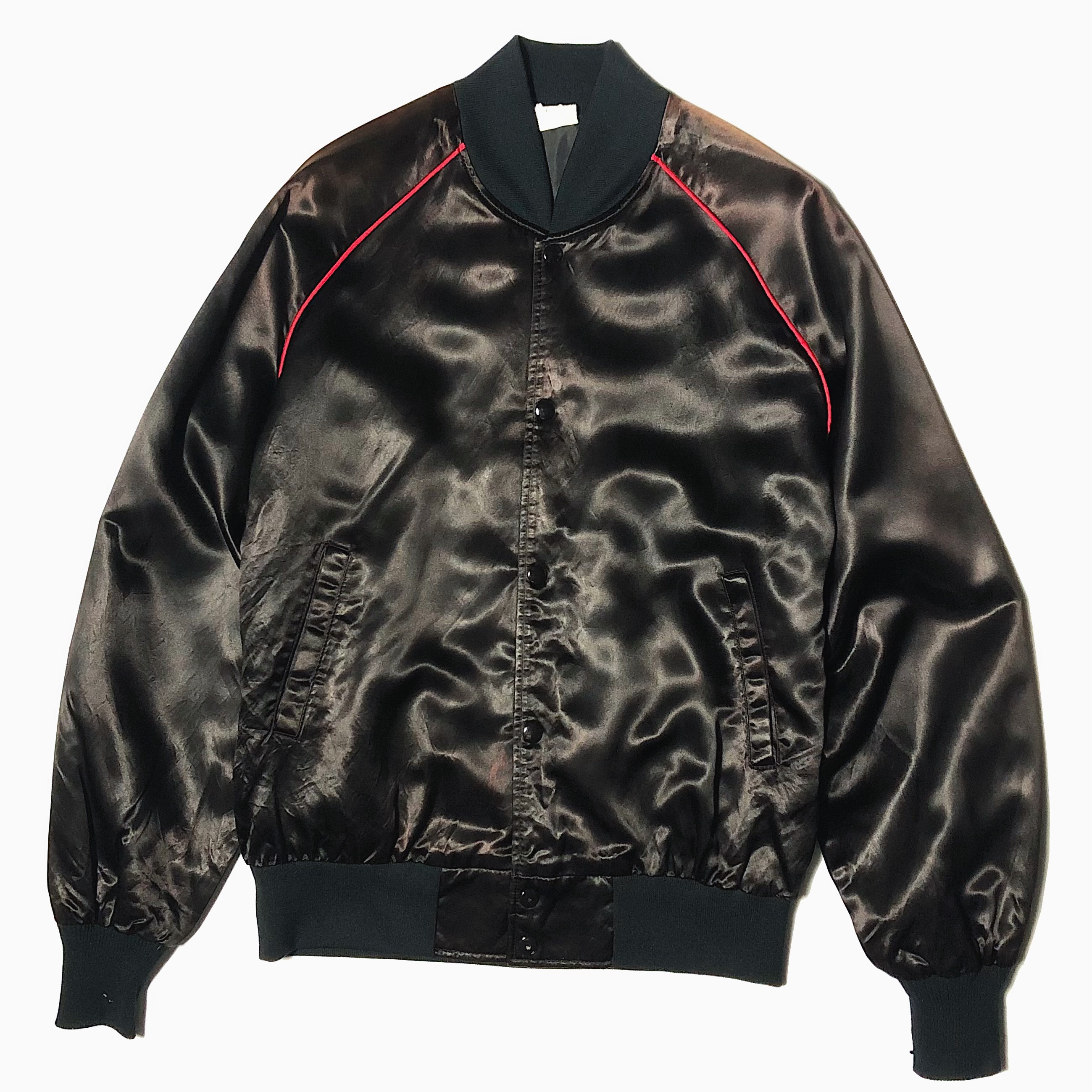 Vintage 80's【California】"THE BEATLES" Satin Jacket の画像 2