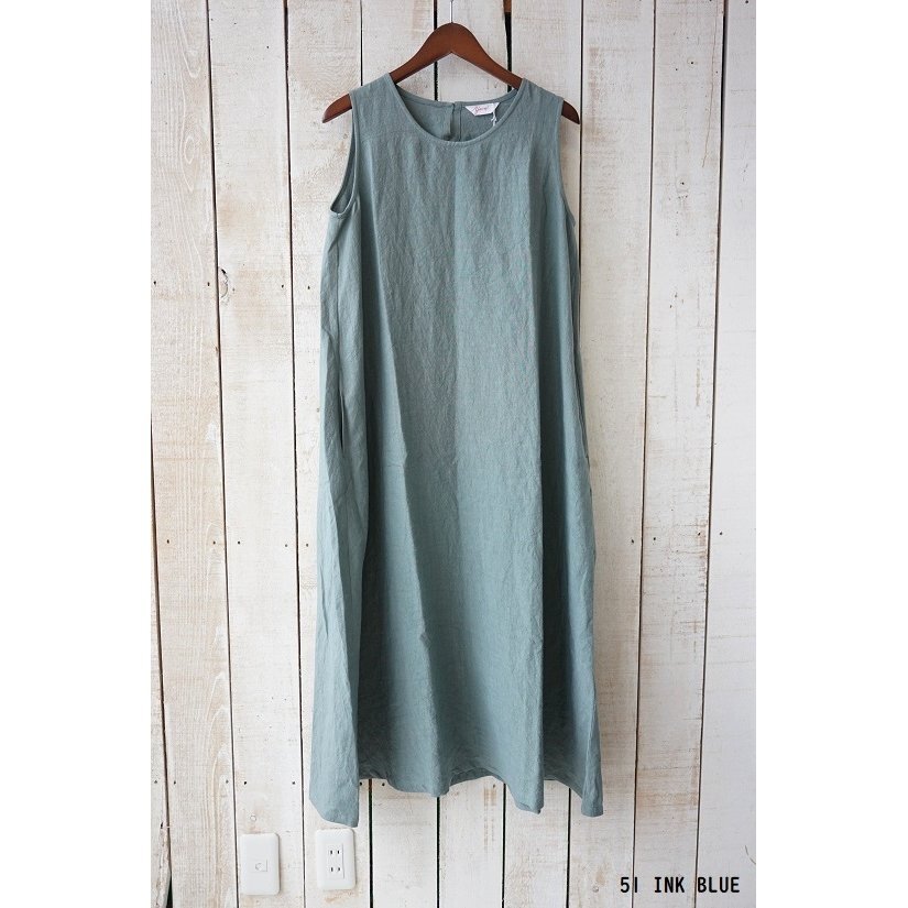 Yarra リネンノースリロングワンピース Sale Off Grindel