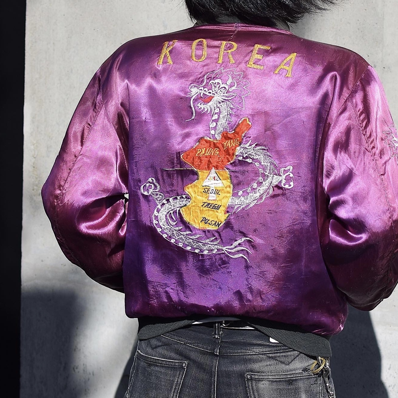 Vintage 60's "KOREA" Souvenir Jacket の画像 6