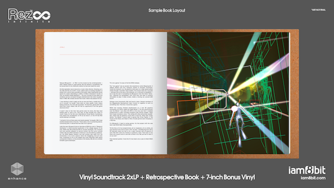 【Rez Infinite】レコード・セット(2LP+7"+BOOK / 日本限定特典付き) - 画像4