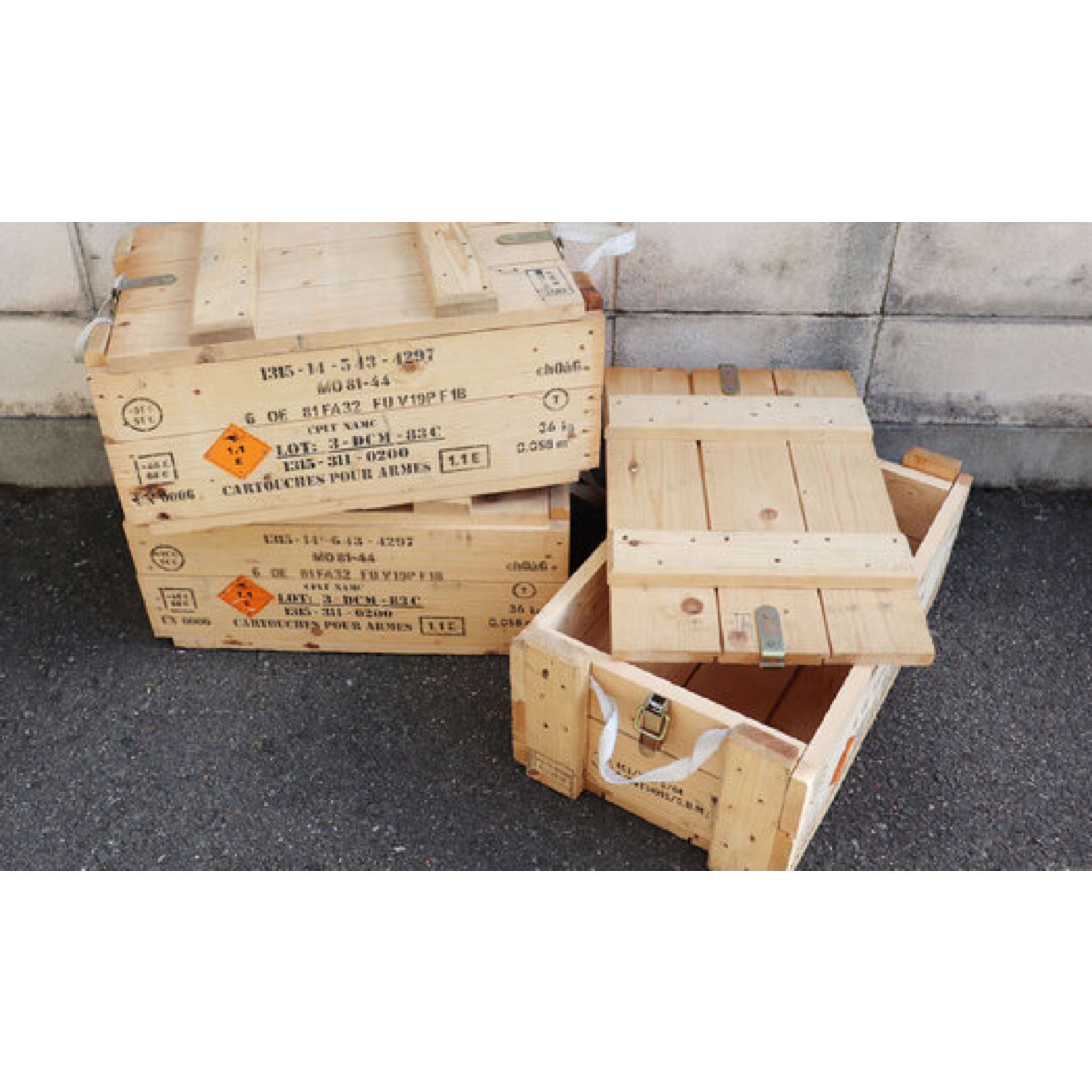 フランス Wood弾薬箱 Mountain Mountain Factory