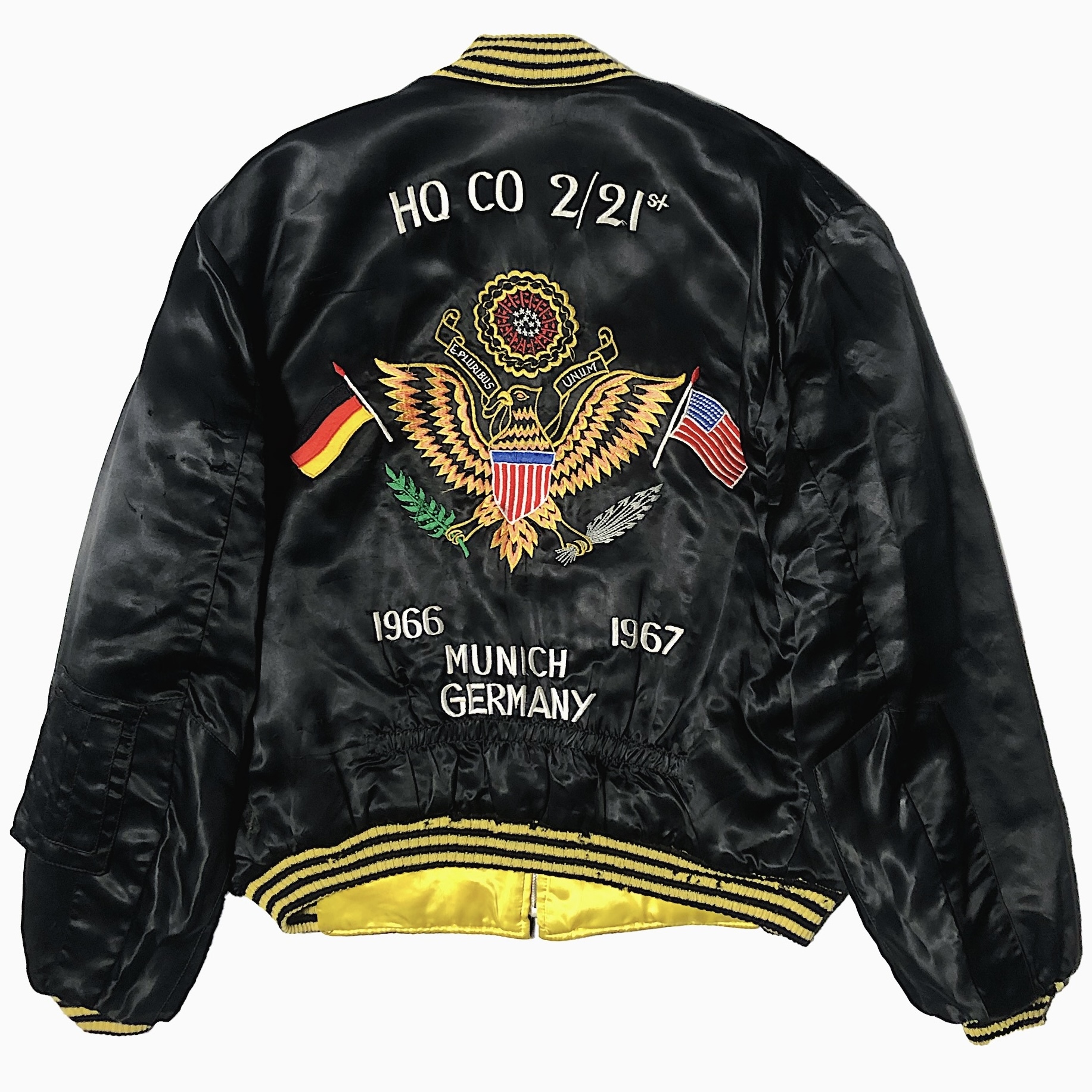 Vintage 60's "MUNICH GERMANY" Souvenir Jacket の画像 2