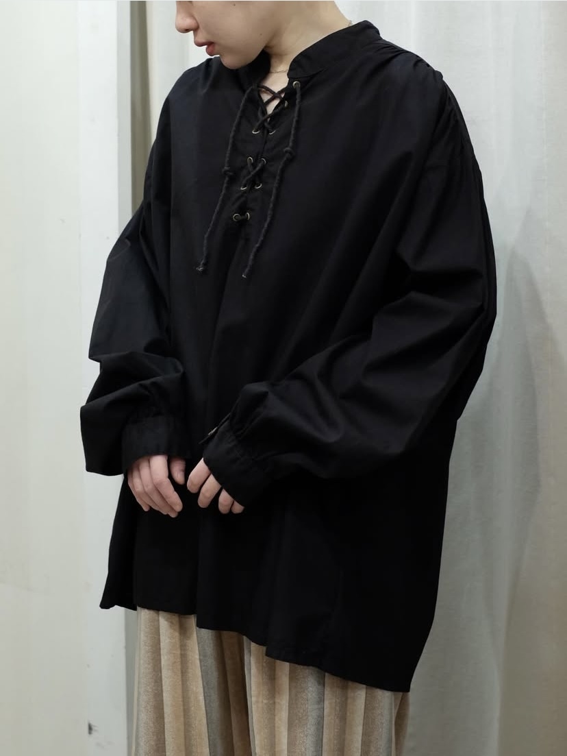Lace up design blouse の画像 13