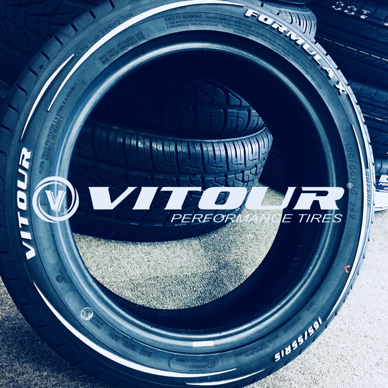 155/65R14 ホワイトレタータイヤ VITOUR | 【VAR-NET】ヴィツァータイヤ専門店（VITOUR TIRE SHOP）