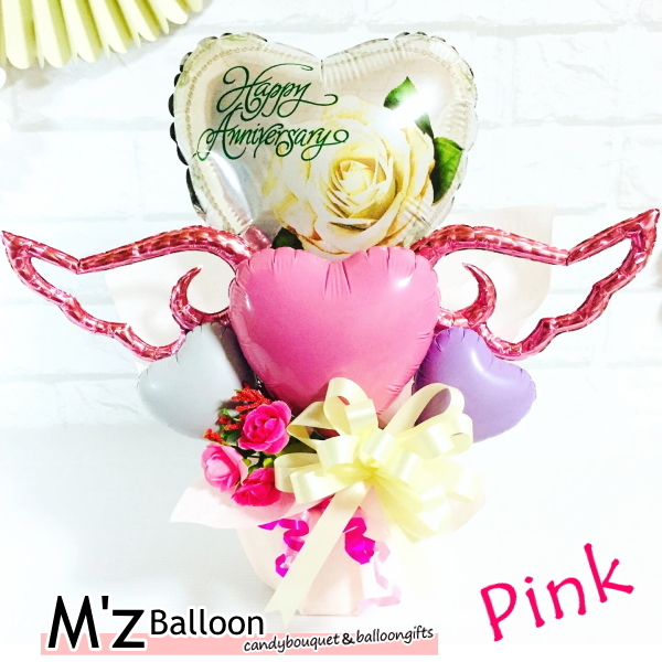 選べるカラー アニバーサリー 天使の羽バルーン バルーンギフト エムズバルーン Mzballoon バルーン 風船 記念日 卓上バルーン バルーンアレンジメント M Zballoon エムズバルーン 選べるカラー アニバーサリー 天使の羽バルーン バルーンギフト エムズバルーン Mzballoon バルーン 風船 記念日 卓上バルーン バルーンアレンジメント M Zballoon エムズバルーン