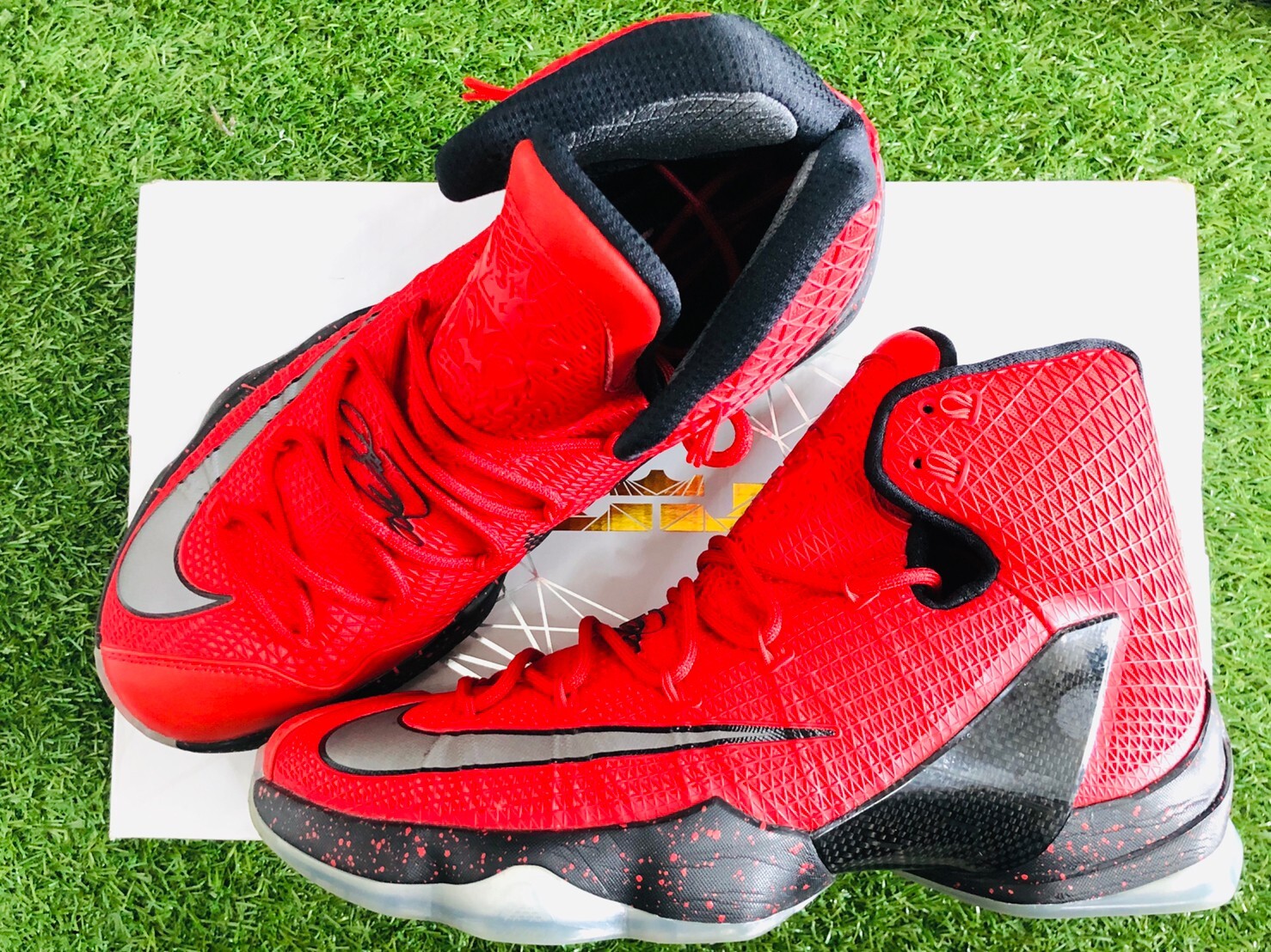 lebron 13 university red