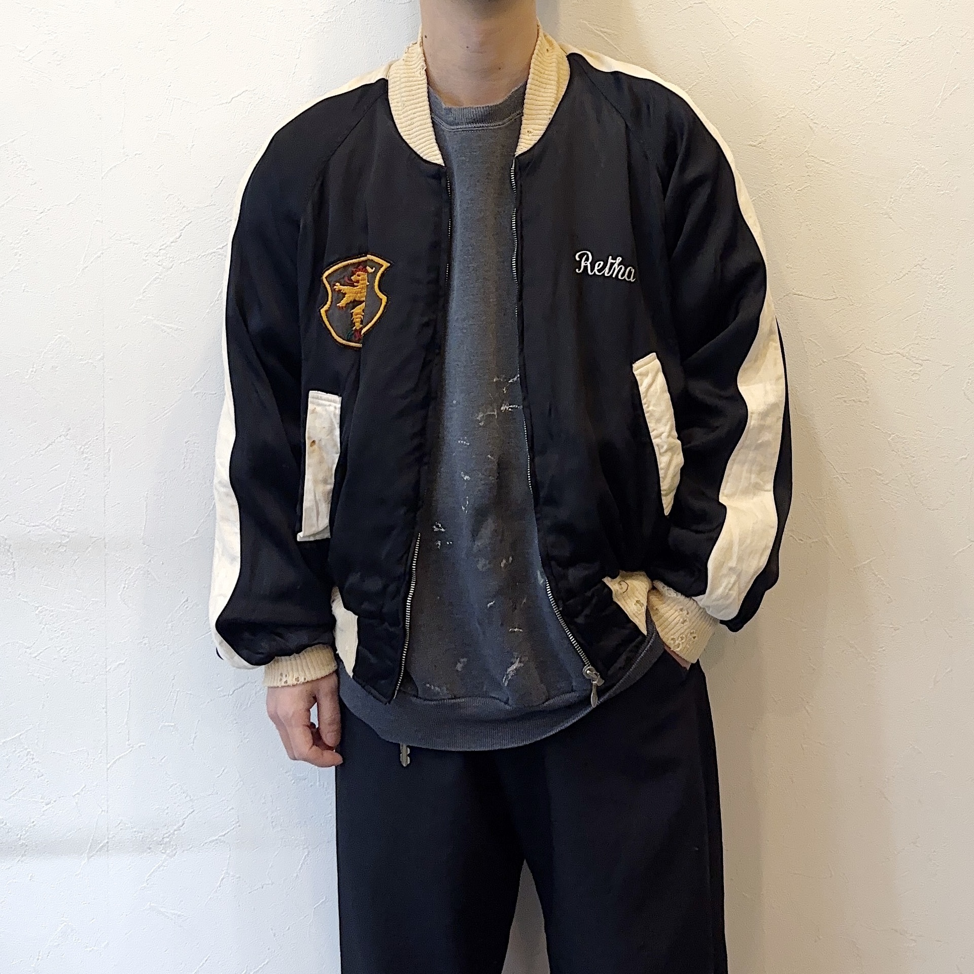 Vintage 50～60's "Heidelberg GERMANY" Souvenir Jacket の画像 5