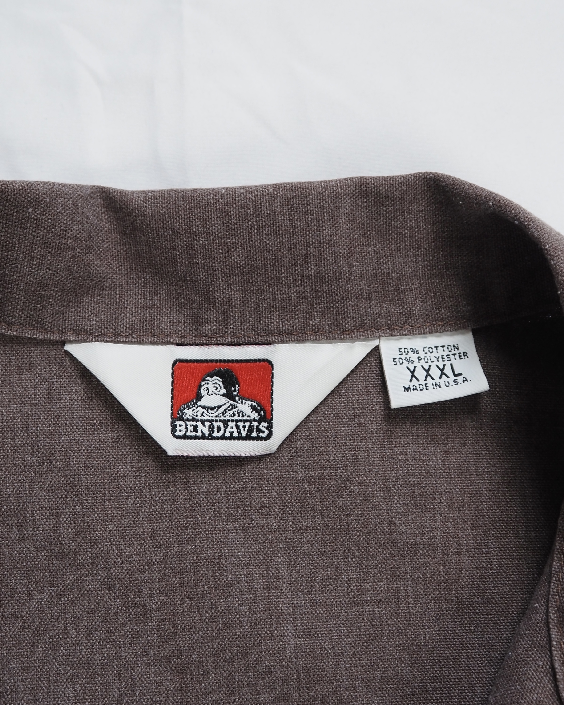 【5/6(水) 20:00入荷】90’s Ben Davis ワークシャツ XXXL アメリカ製 の画像 5