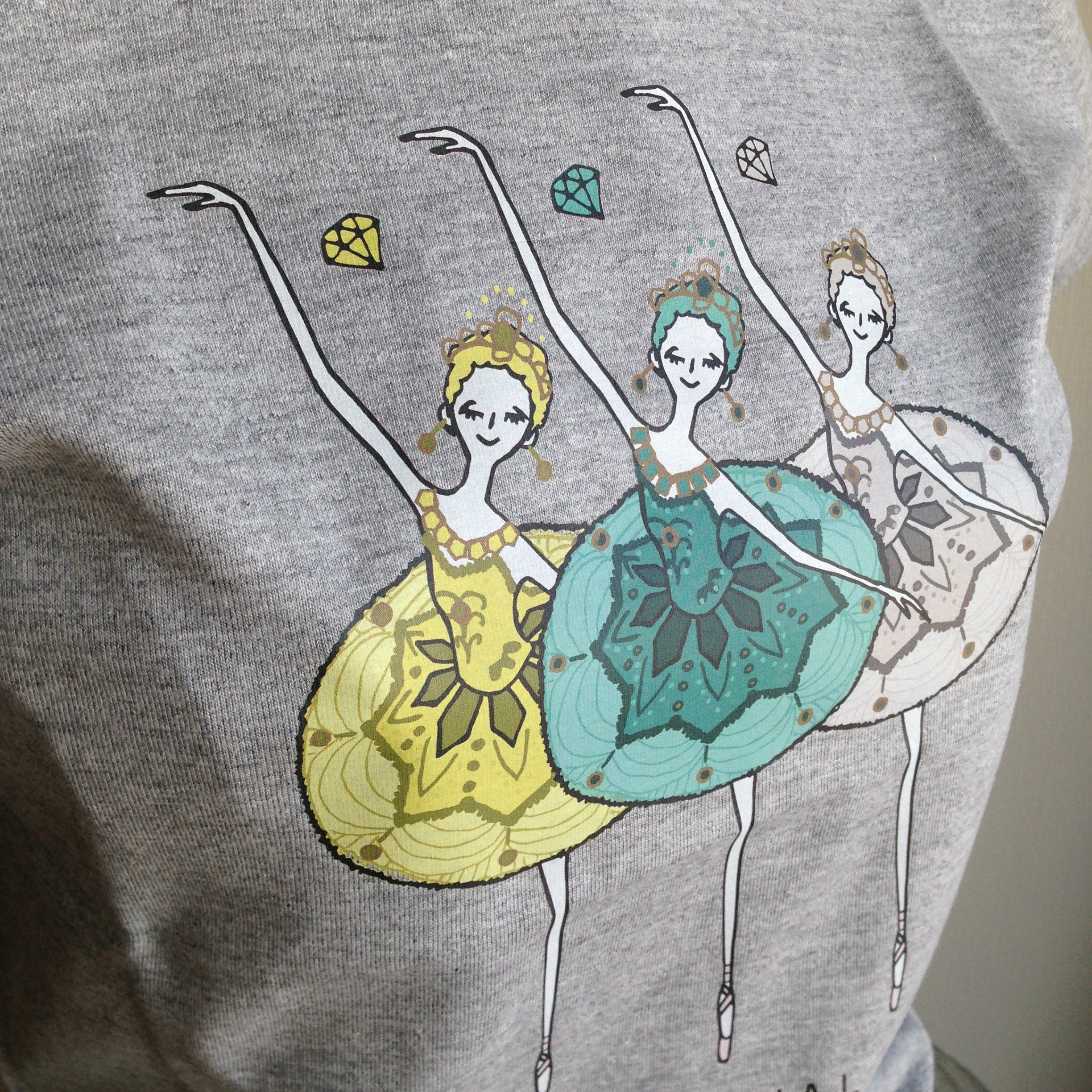 ジュエルズ Tシャツ(レディース) - 画像2