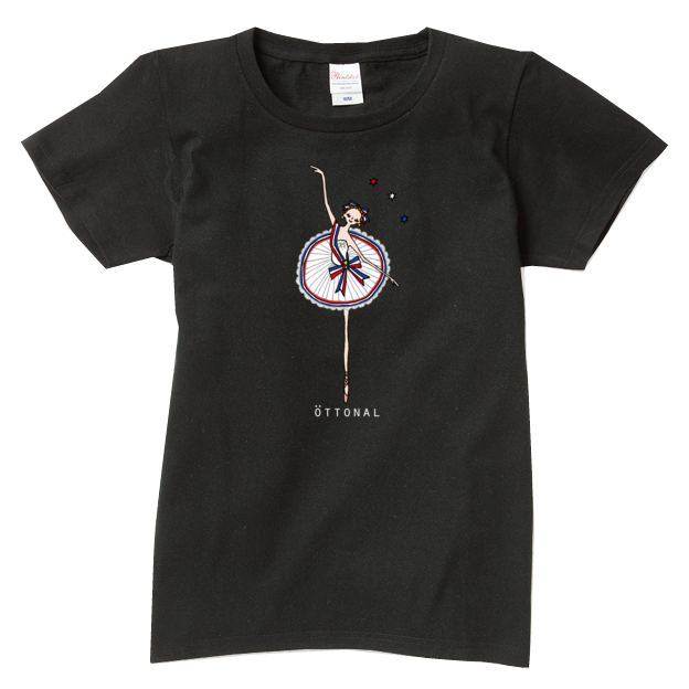 パリの炎 Tシャツ(レディース) - 画像2