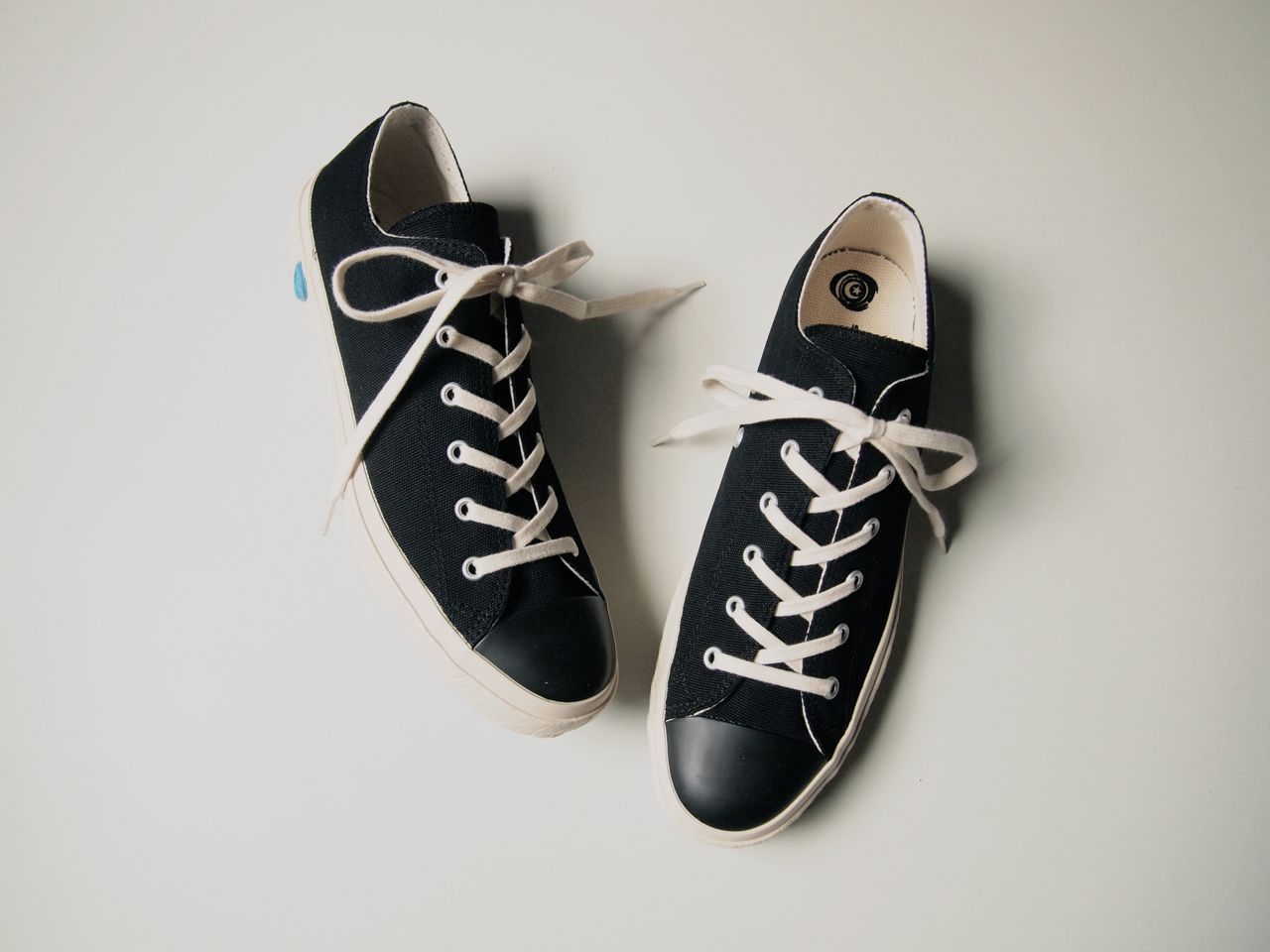 送料無料 定番品 Shoes Like Pottery シューズライクポタリー ローカット 黒 Moonstar ムーンスター スニーカーの本場 久留米製 Walls Osaka