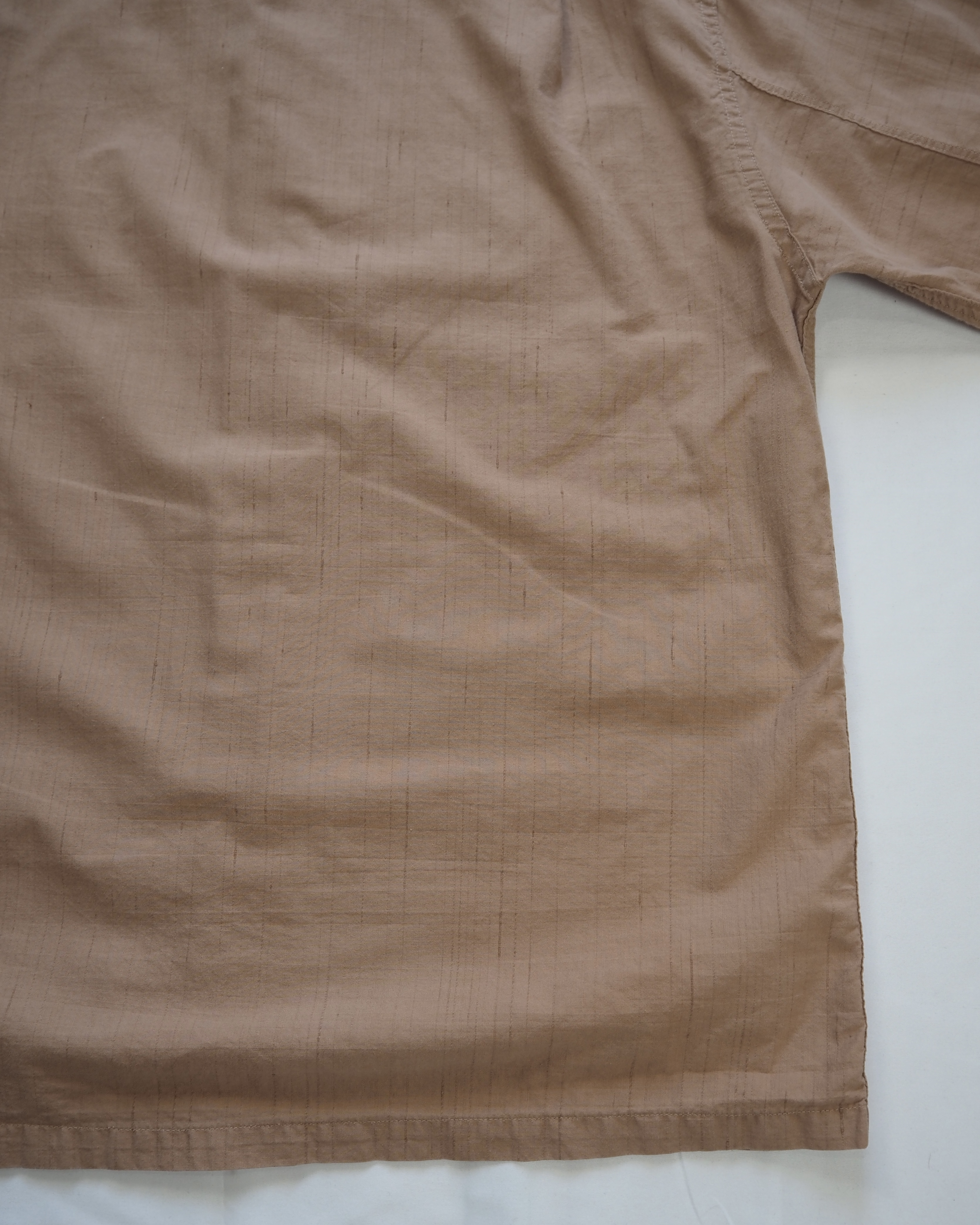 【5/6(水) 20:00入荷】60’s Van Heusen コットンシャツ Lサイズ ブラウン の画像 17