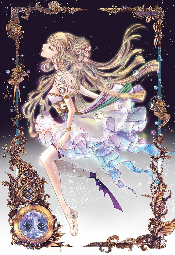オリジナルウォールステッカー 星之物語ーstar Storyー 蟹座ーcancerー Yuki Mami M S Marche