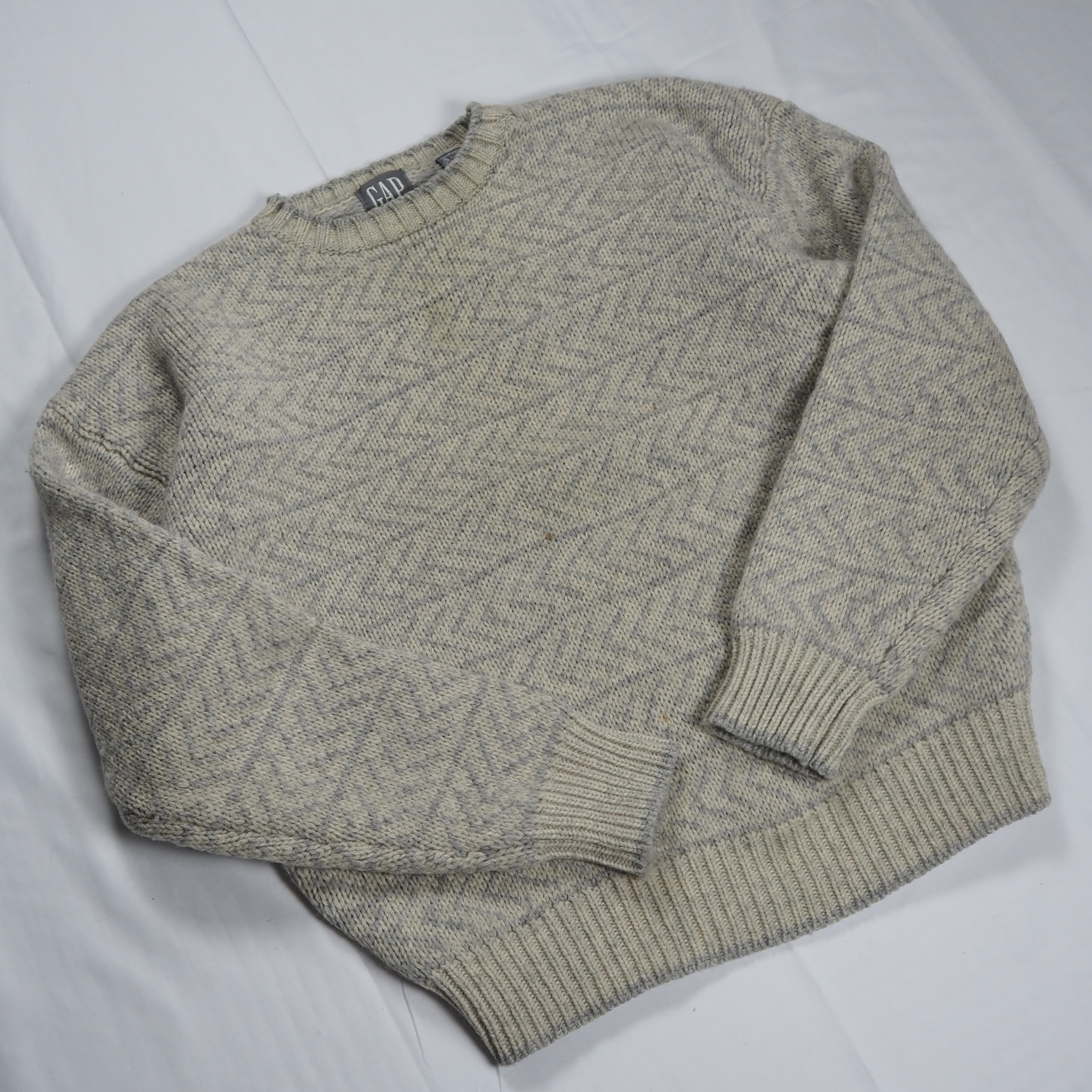 90’s OLD GAP ウールニット Lサイズ の画像 2