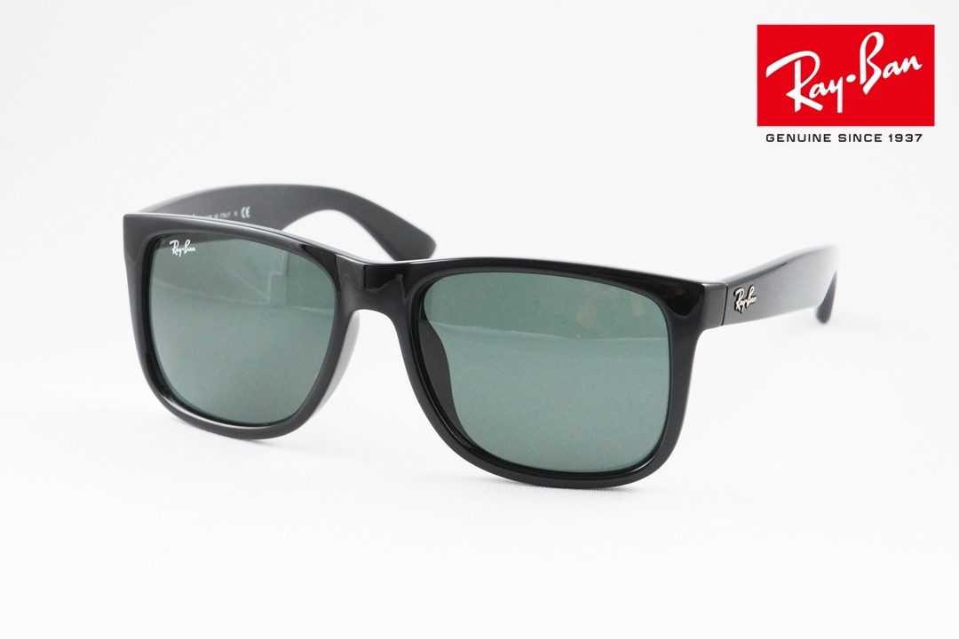 Ray-Ban 偏光 サングラス JUSTIN RB4165-F 622/T3 スクエア 偏光レンズ