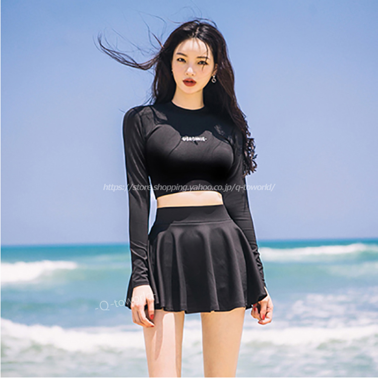 M Xl トップス スカート 水着 おしゃれ オトナ女子 体型カバー セクシー 韓国レディース服 レディース服 Q Toworld キュートワールド 子供服 メール便は何点でも送料の合計は280円