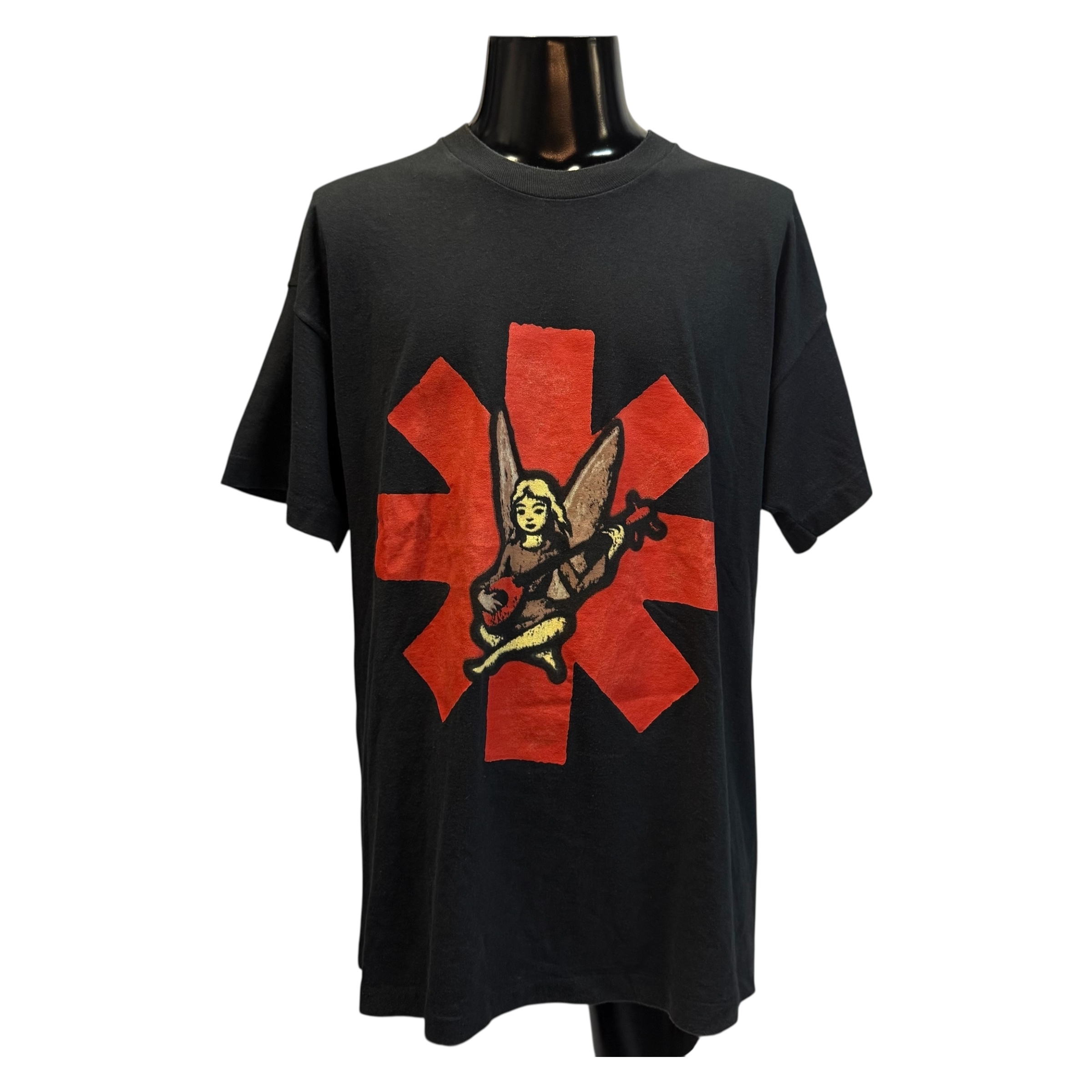 【RED HOT CHILI PEPPERS】レッド・ホット・チリ・ペッパーズ ONE HOT MINUTE FAIRY WORLD TOUR 1995 Vintage Tシャツ XL相当
