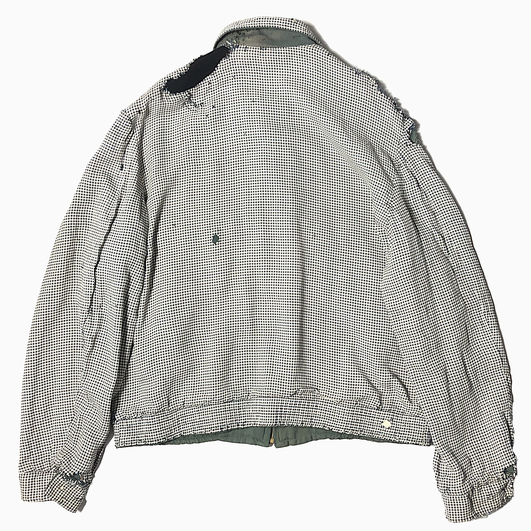 Vintage 50's Grunge Reversible Rayon Gabardine Jacket の画像 4