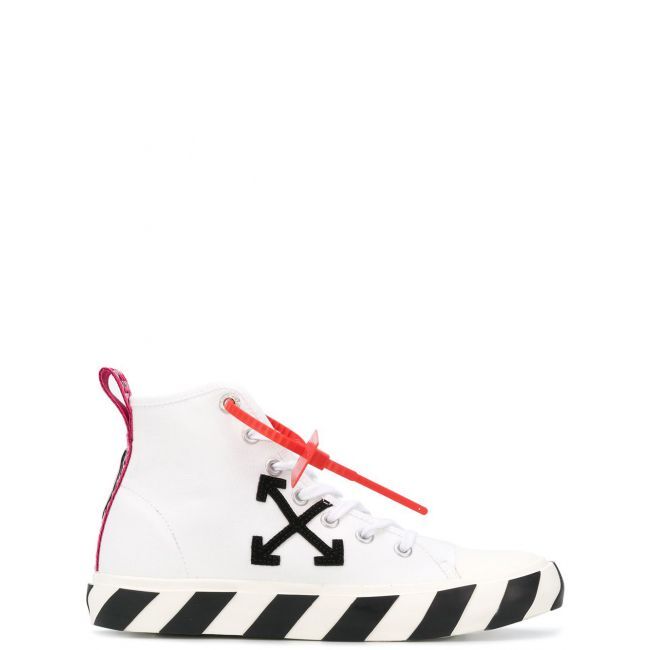 Off White Mid Topスニーカー ハイカット 白 Noble