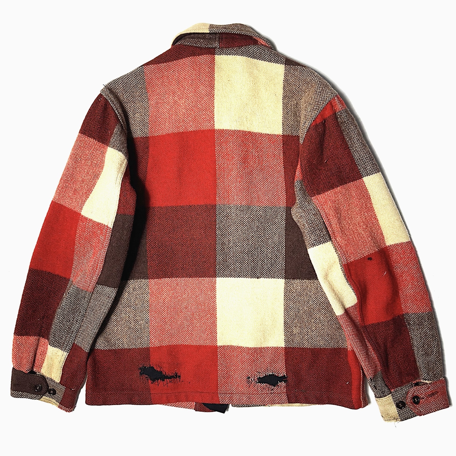 Vintage 40〜50's【Buck Skein Joe】Grunge Check Jacket の画像 2